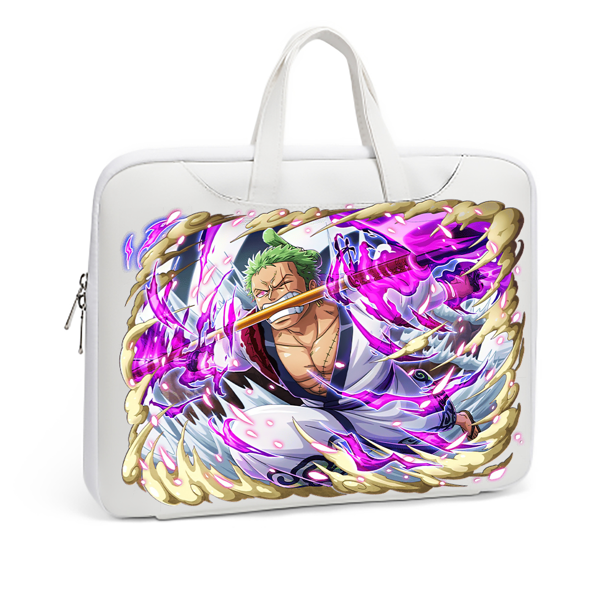 ワンピース ロロノア・ゾロ ONE PIECE Roronoa Zoro レザーラップトップバッグ　ノートパソコンケース