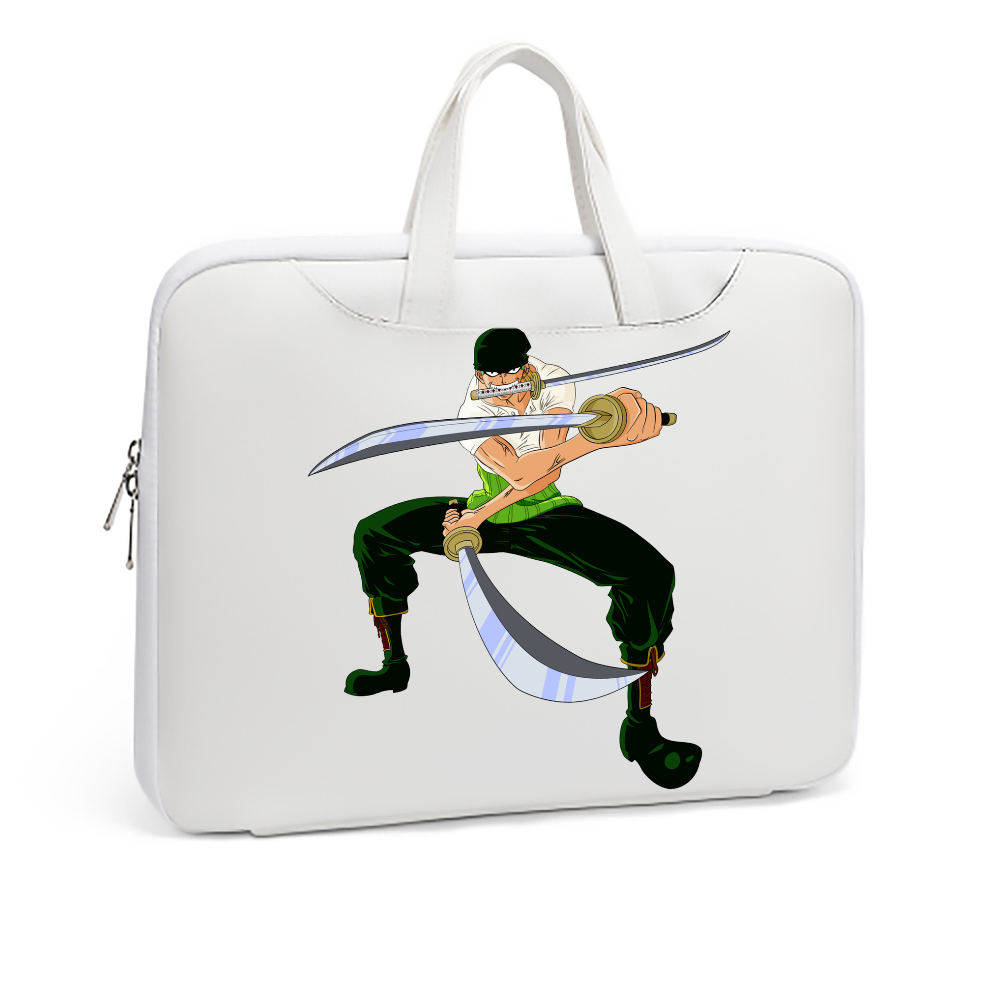 ワンピース ロロノア・ゾロ ONE PIECE Roronoa Zoro レザーラップトップバッグ　ノートパソコンケース