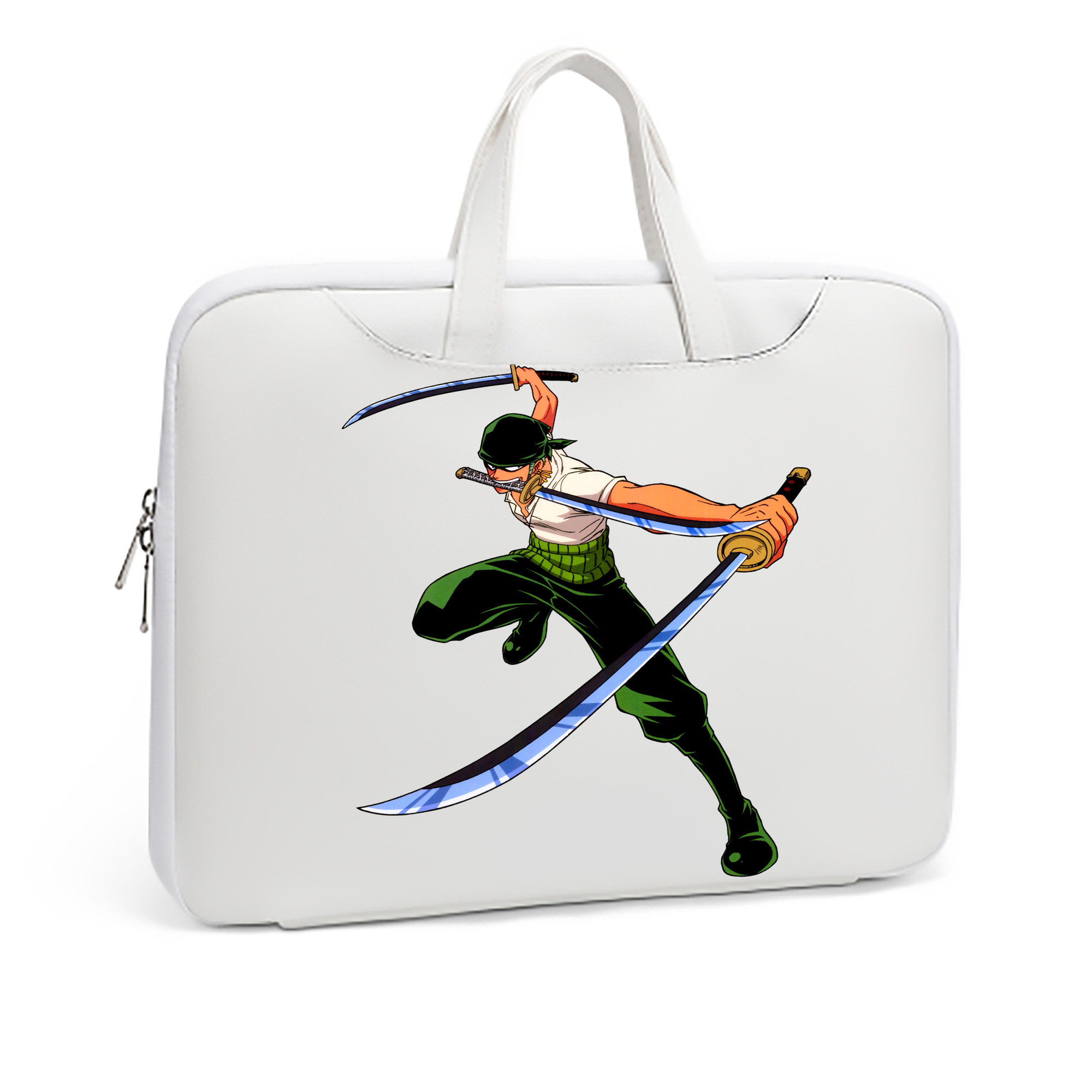 ワンピース ロロノア・ゾロ ONE PIECE Roronoa Zoro レザーラップトップバッグ　ノートパソコンケース
