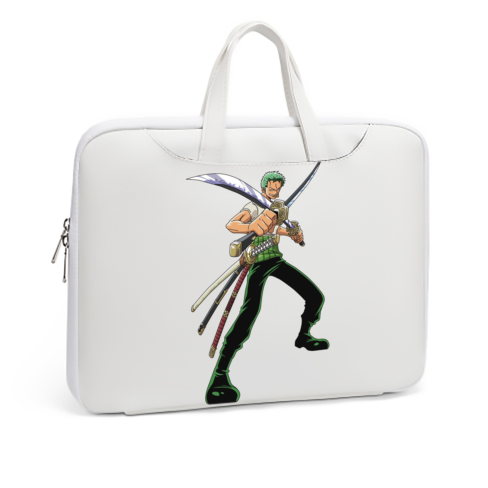 ワンピース ロロノア・ゾロ ONE PIECE Roronoa Zoro レザーラップトップバッグ　ノートパソコンケース