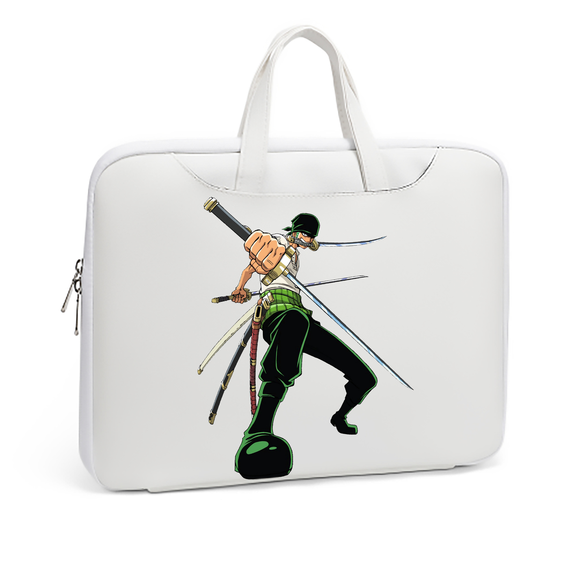 ワンピース ロロノア・ゾロ ONE PIECE Roronoa Zoro レザーラップトップバッグ　ノートパソコンケース