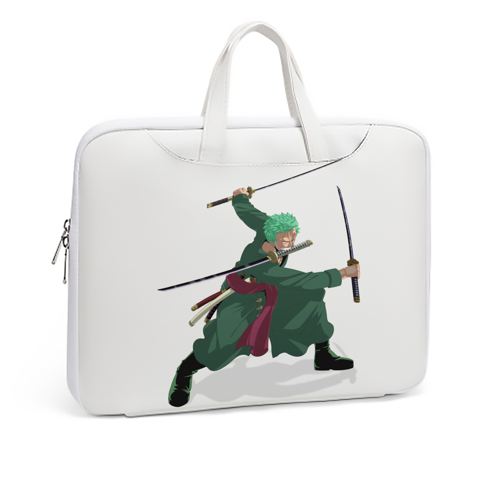 ワンピース ロロノア・ゾロ ONE PIECE Roronoa Zoro レザーラップトップバッグ　ノートパソコンケース