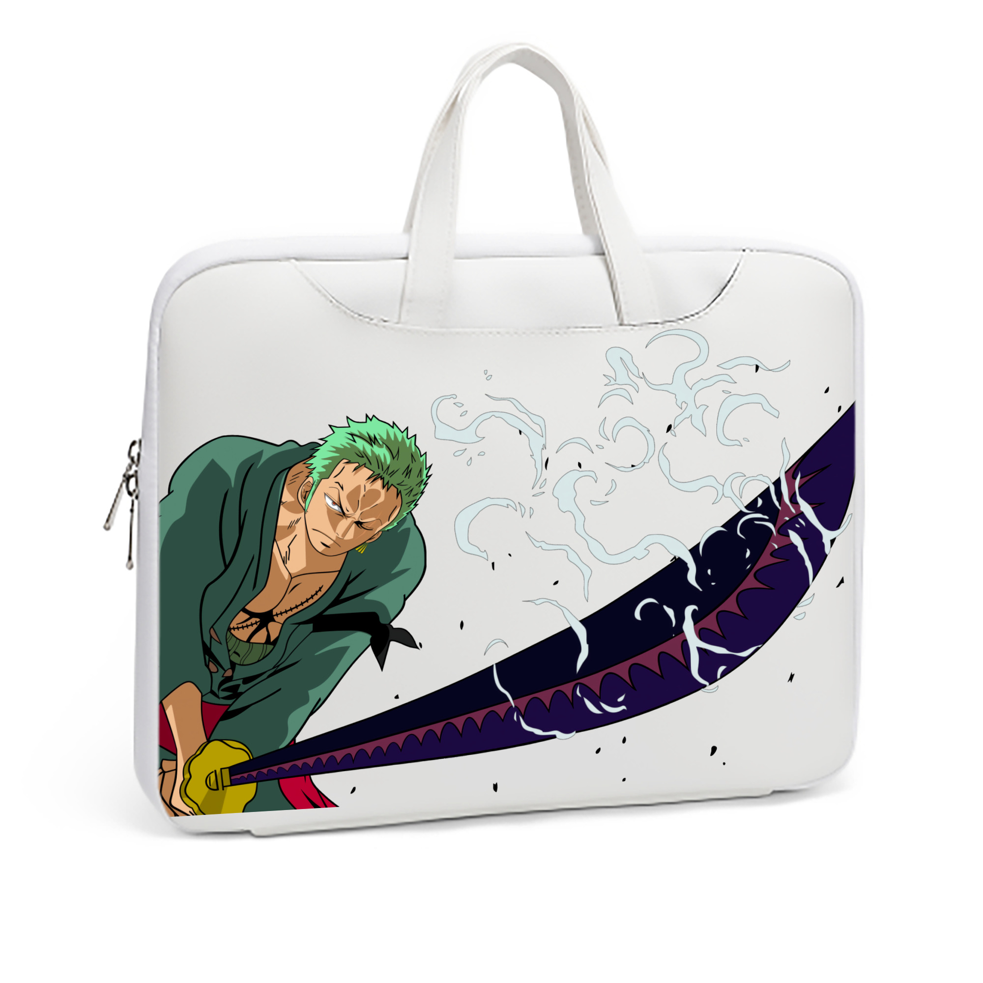 ワンピース ロロノア・ゾロ ONE PIECE Roronoa Zoro レザーラップトップバッグ　ノートパソコンケース