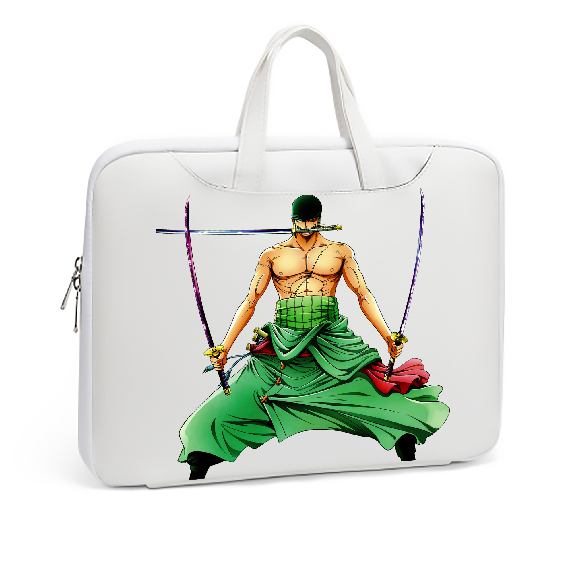 ワンピース ロロノア・ゾロ ONE PIECE Roronoa Zoro レザーラップトップバッグ　ノートパソコンケース