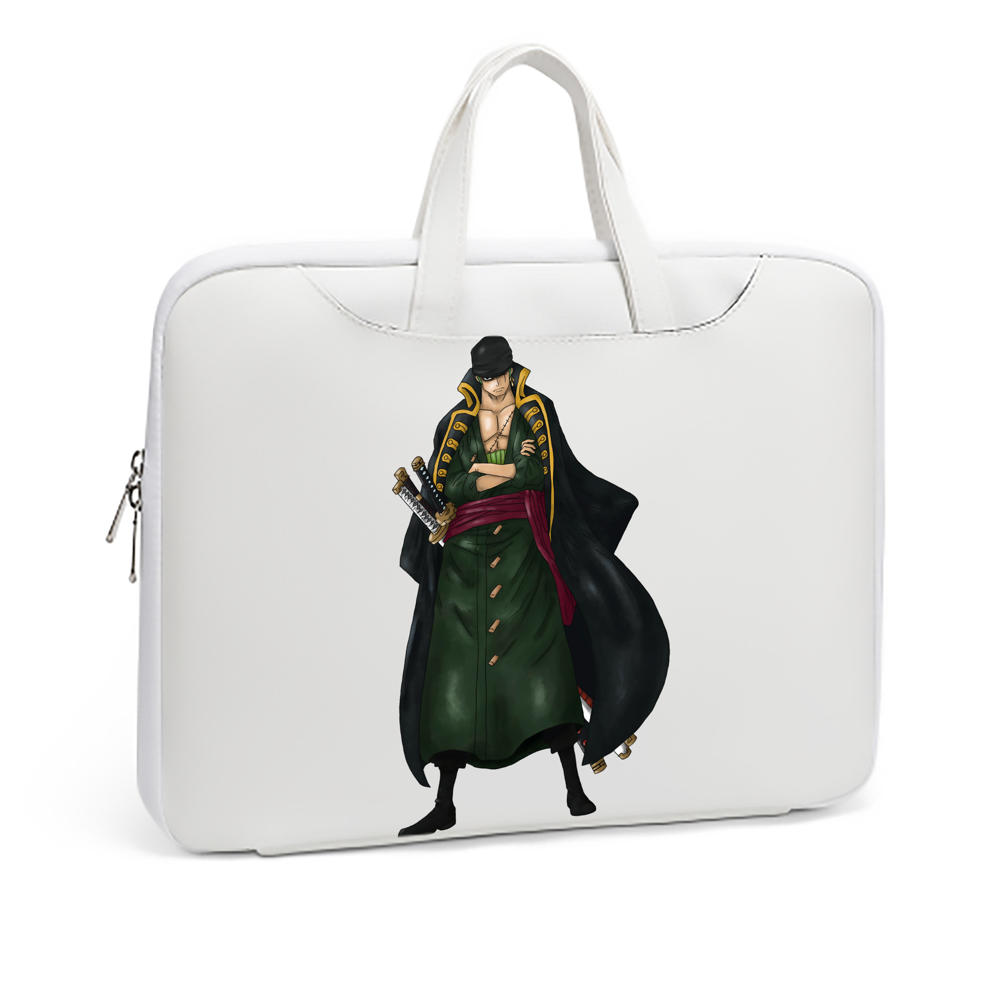 ワンピース ロロノア・ゾロ ONE PIECE Roronoa Zoro レザーラップトップバッグ　ノートパソコンケース