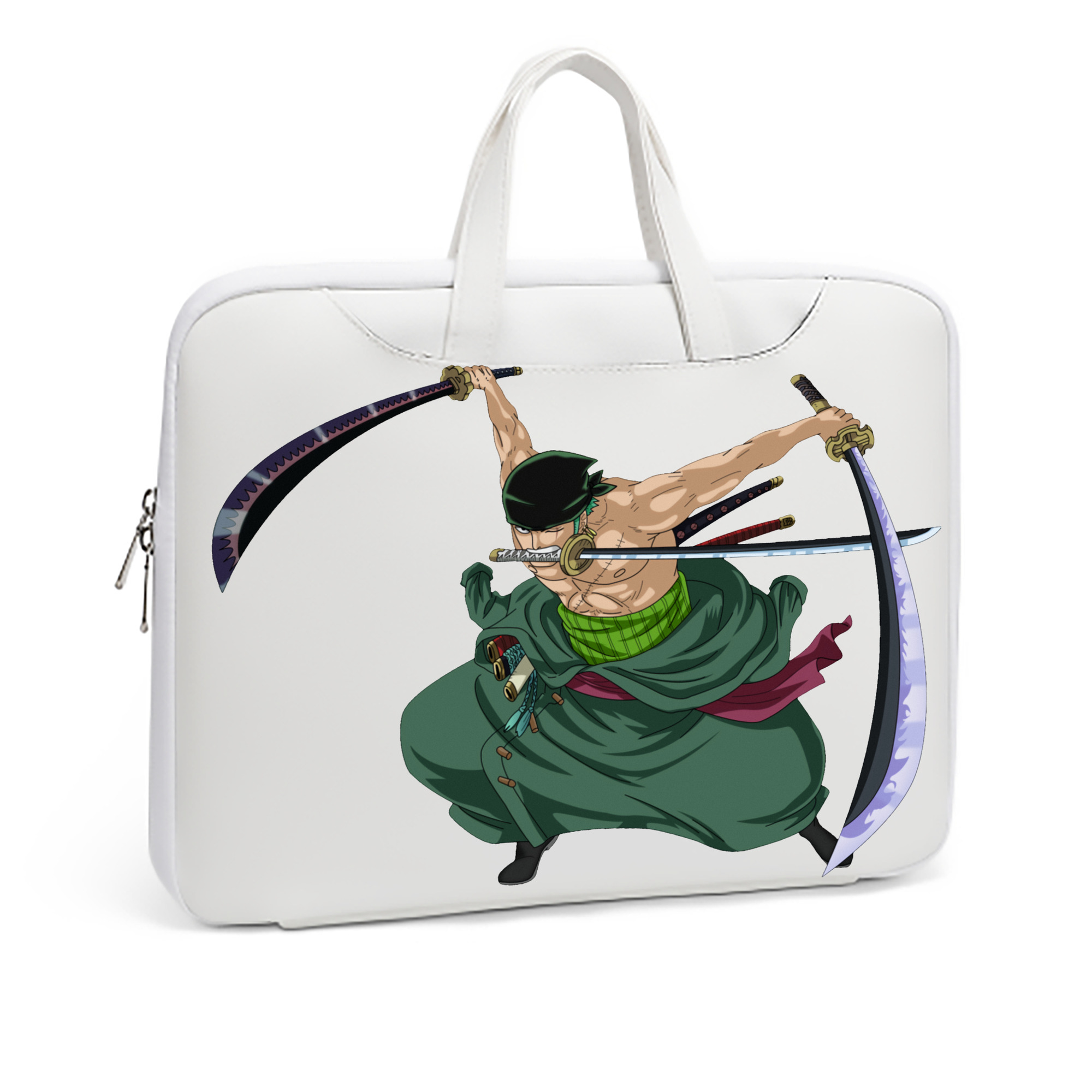 ワンピース ロロノア・ゾロ ONE PIECE Roronoa Zoro レザーラップトップバッグ　ノートパソコンケース