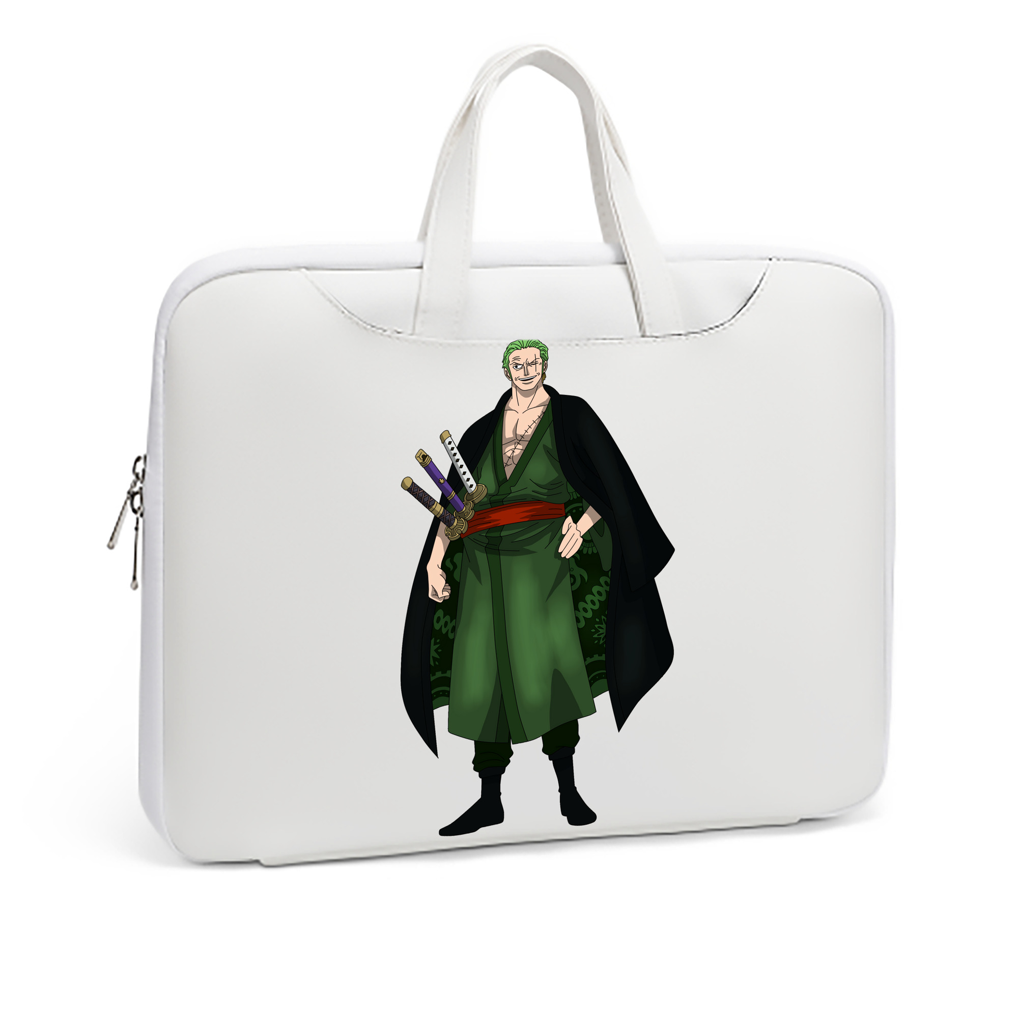 ワンピース ロロノア・ゾロ ONE PIECE Roronoa Zoro レザーラップトップバッグ　ノートパソコンケース