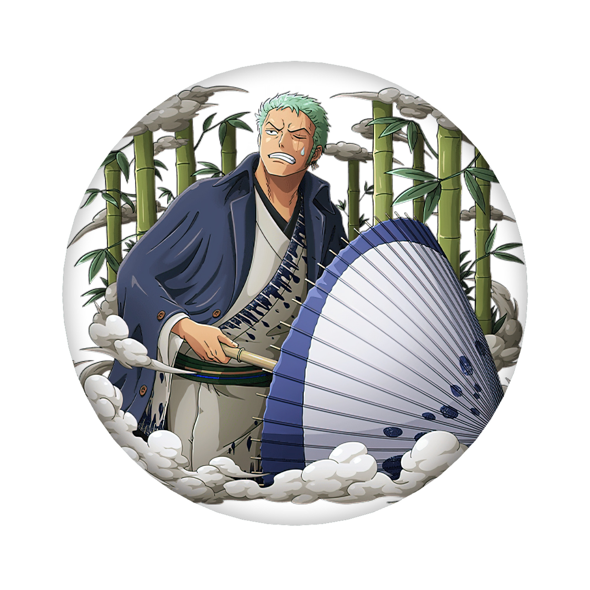 （画像用） ワンピース ロロノア・ゾロ ONE PIECE Roronoa Zoro 6cm 缶バッジ 複数セット