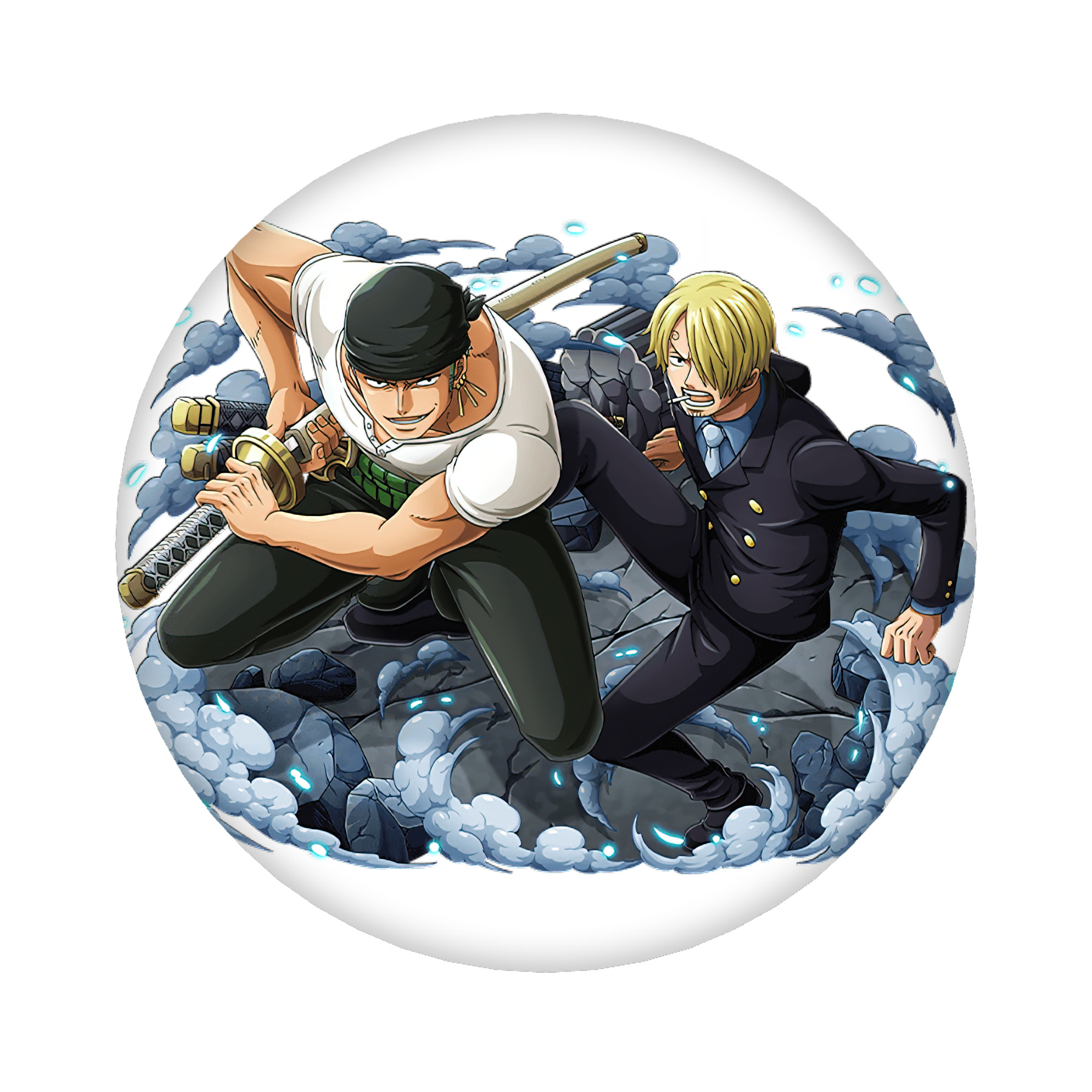 （画像用） ワンピース ロロノア・ゾロ ONE PIECE Roronoa Zoro 6cm 缶バッジ 複数セット