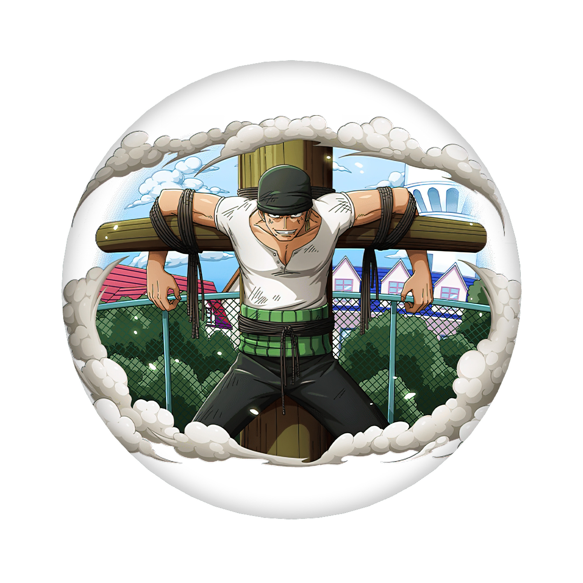 （画像用） ワンピース ロロノア・ゾロ ONE PIECE Roronoa Zoro 6cm 缶バッジ 複数セット