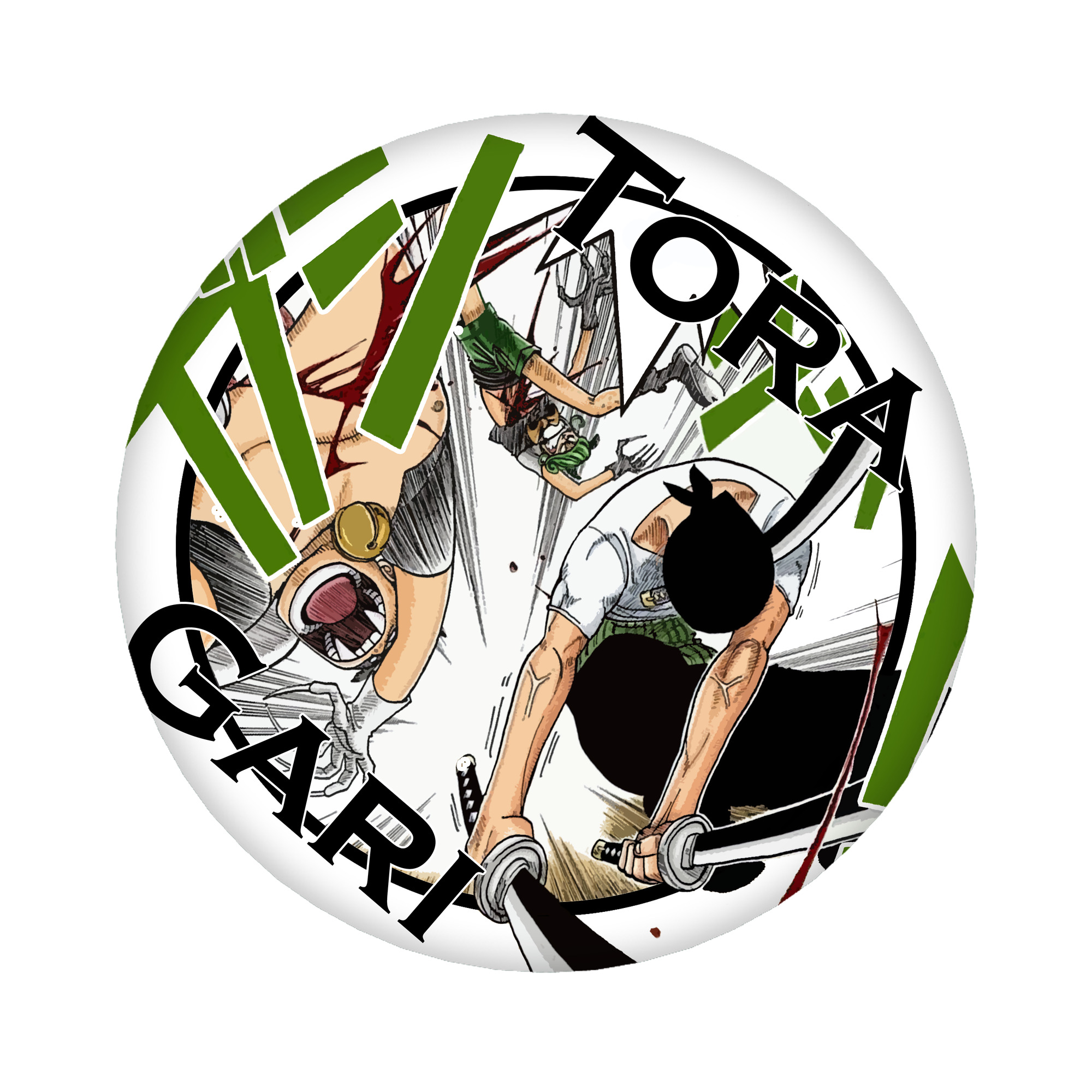 （画像用） ワンピース ロロノア・ゾロ ONE PIECE Roronoa Zoro 6cm 缶バッジ 複数セット
