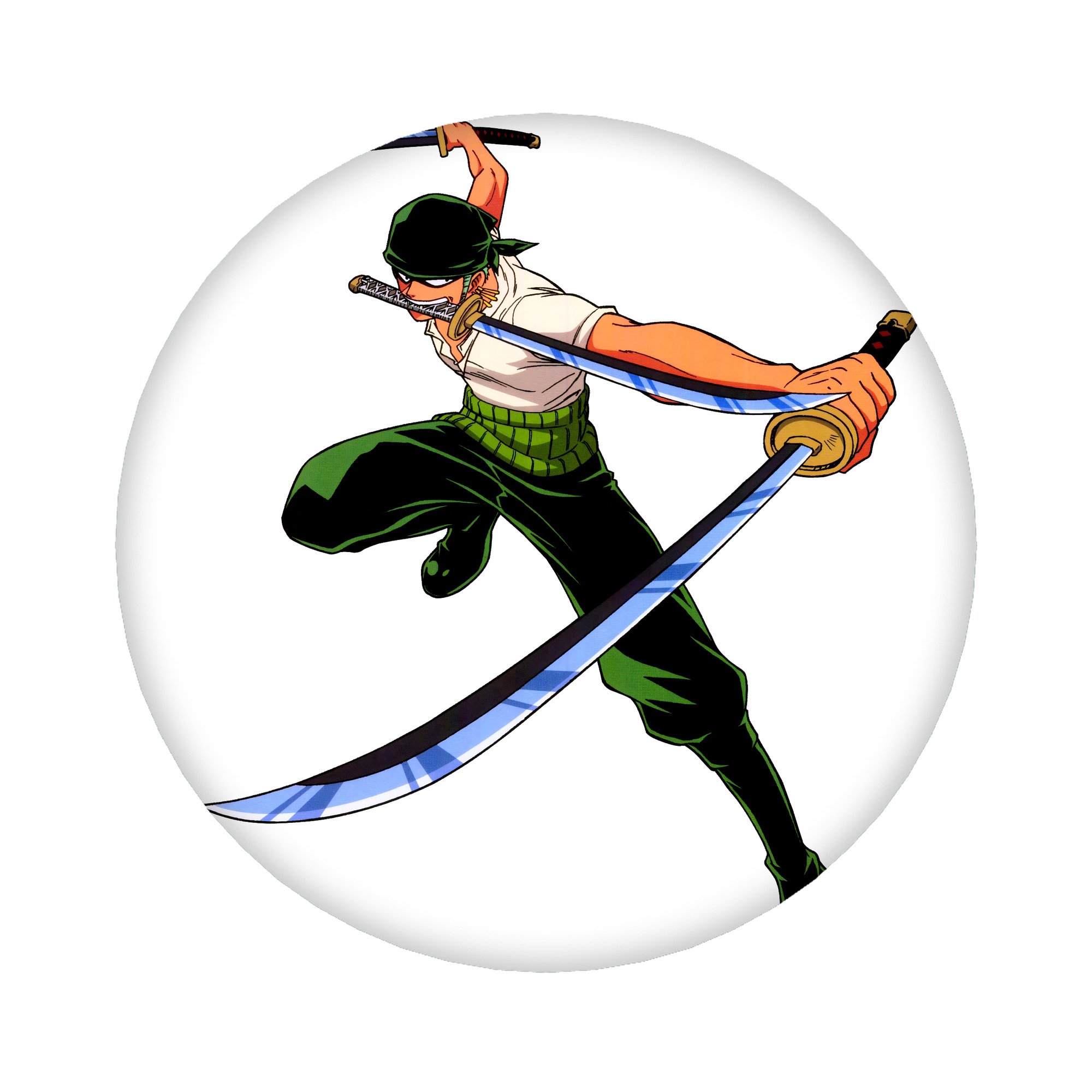 （画像用） ワンピース ロロノア・ゾロ ONE PIECE Roronoa Zoro 6cm 缶バッジ 複数セット