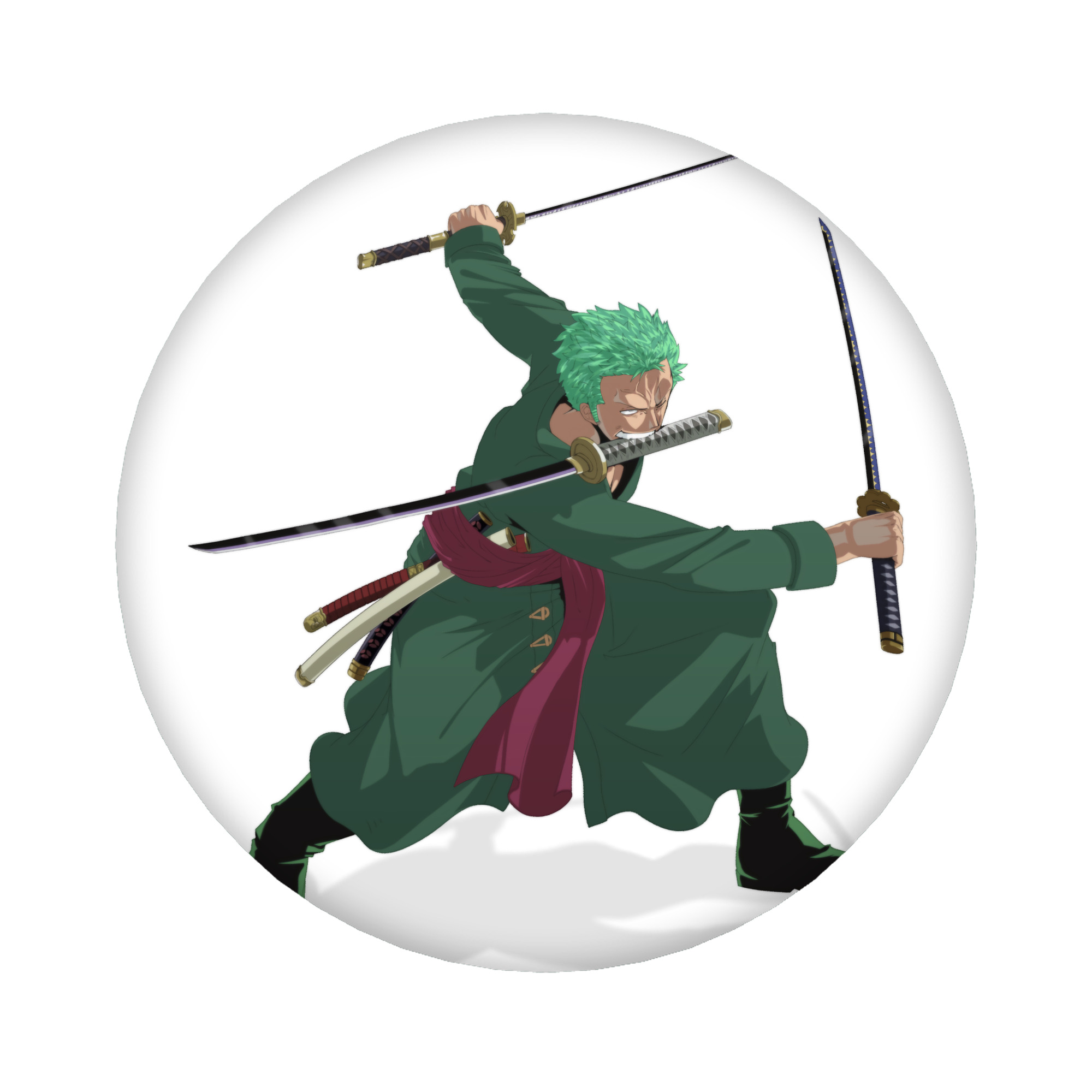 （画像用） ワンピース ロロノア・ゾロ ONE PIECE Roronoa Zoro 6cm 缶バッジ 複数セット