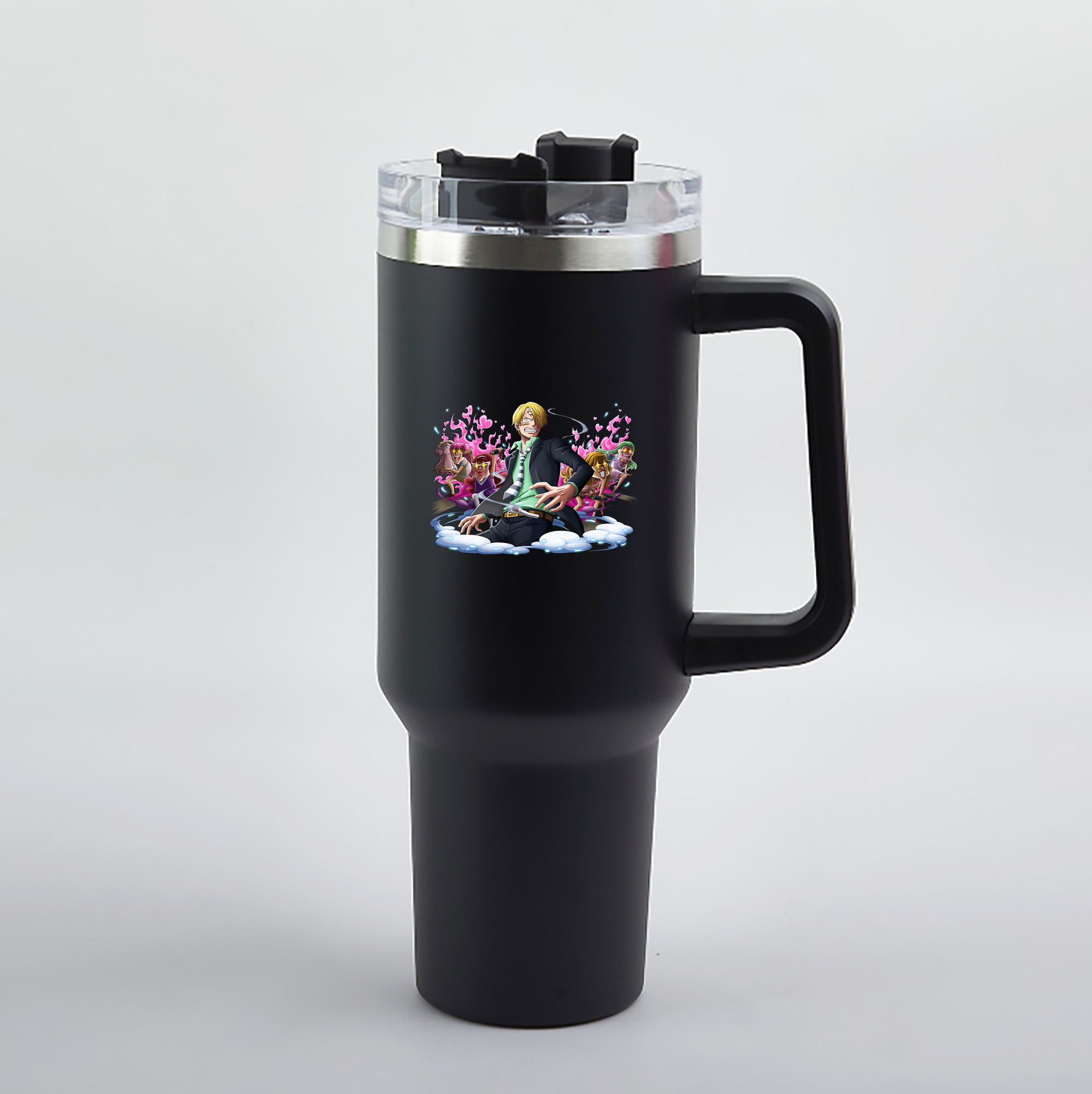 ワンピース サンジ ONE PIECE Sanji 1200mL車用タンブラー（カラープリント）
