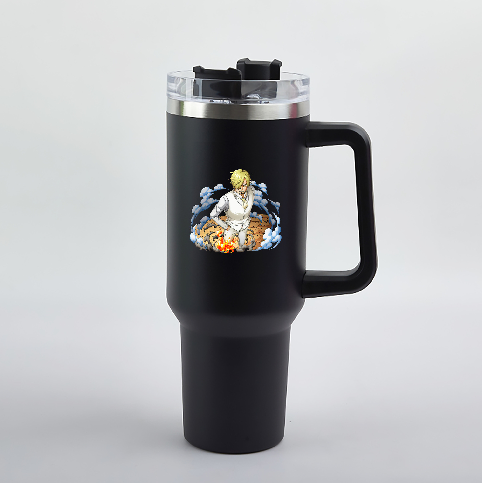 ワンピース サンジ ONE PIECE Sanji 1200mL車用タンブラー（カラープリント）