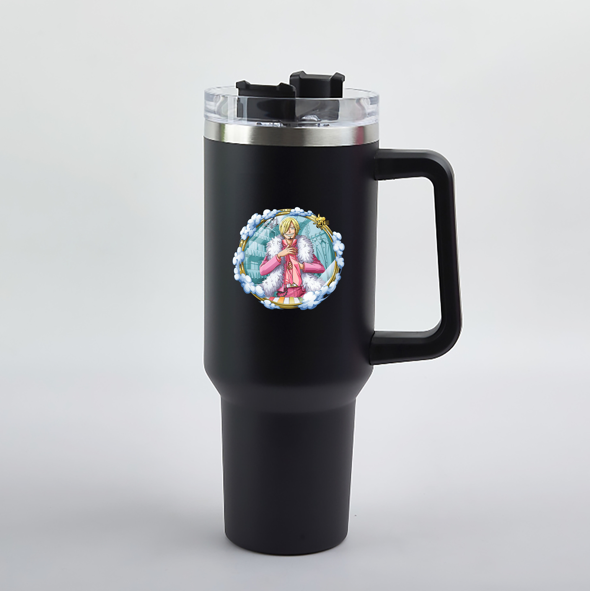 ワンピース サンジ ONE PIECE Sanji 1200mL車用タンブラー（カラープリント）