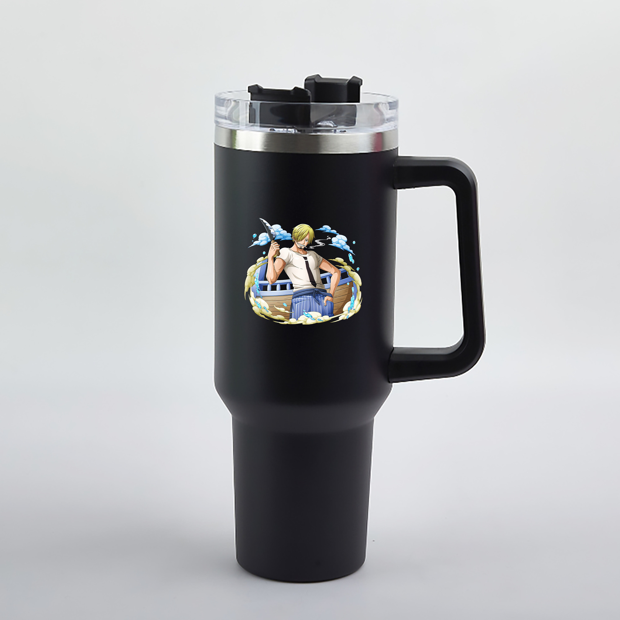 ワンピース サンジ ONE PIECE Sanji 1200mL車用タンブラー（カラープリント）