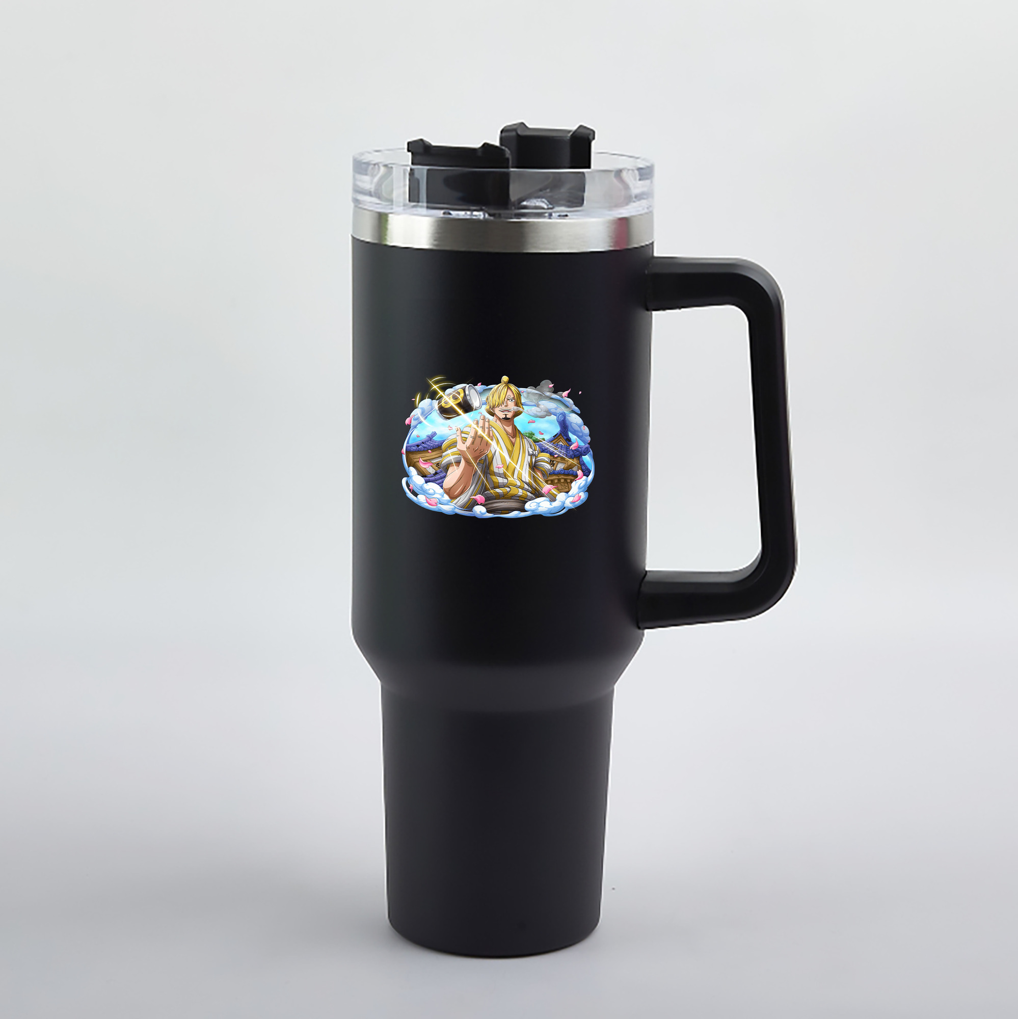 ワンピース サンジ ONE PIECE Sanji 1200mL車用タンブラー（カラープリント）