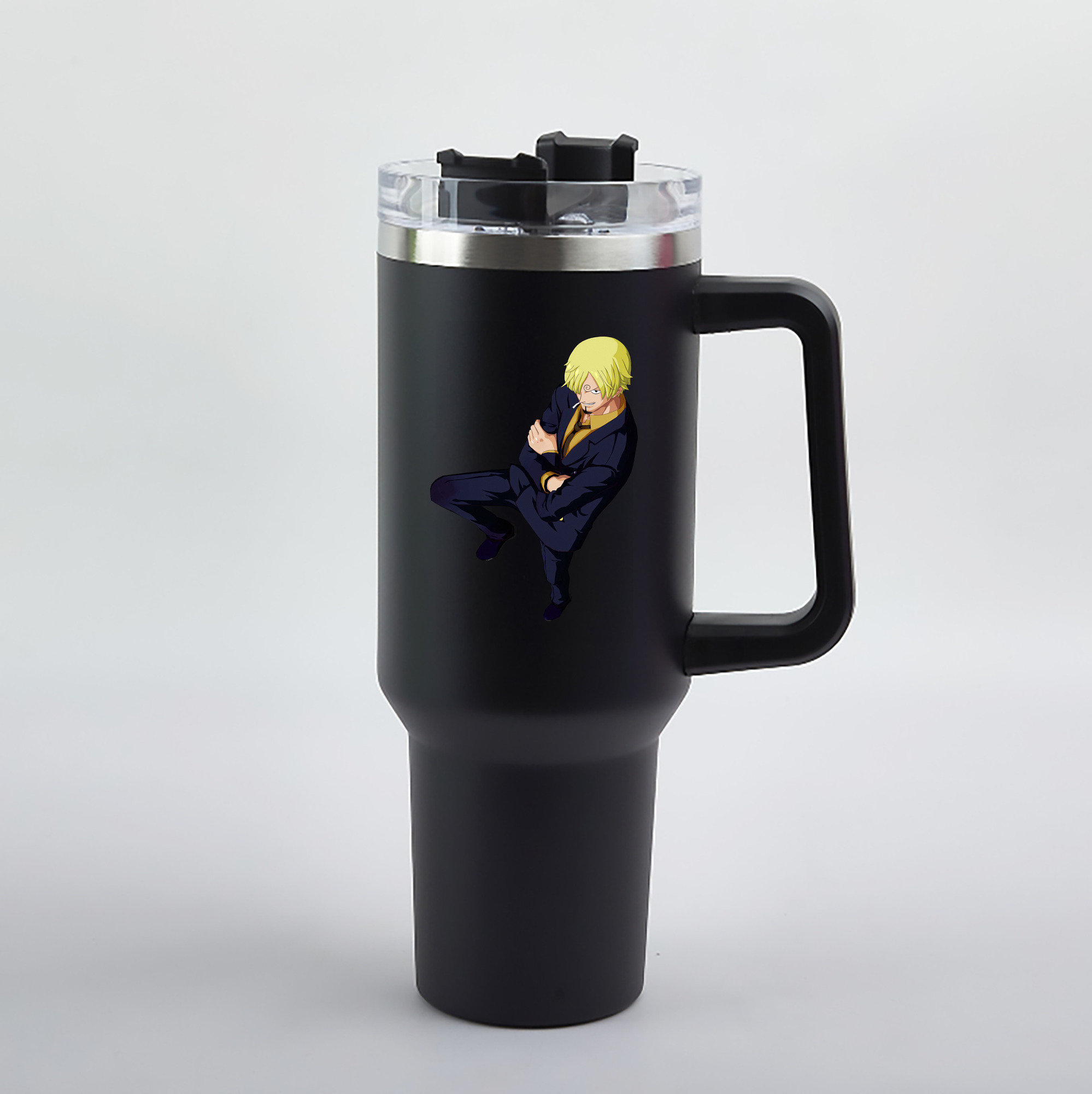 ワンピース サンジ ONE PIECE Sanji 1200mL車用タンブラー（カラープリント）