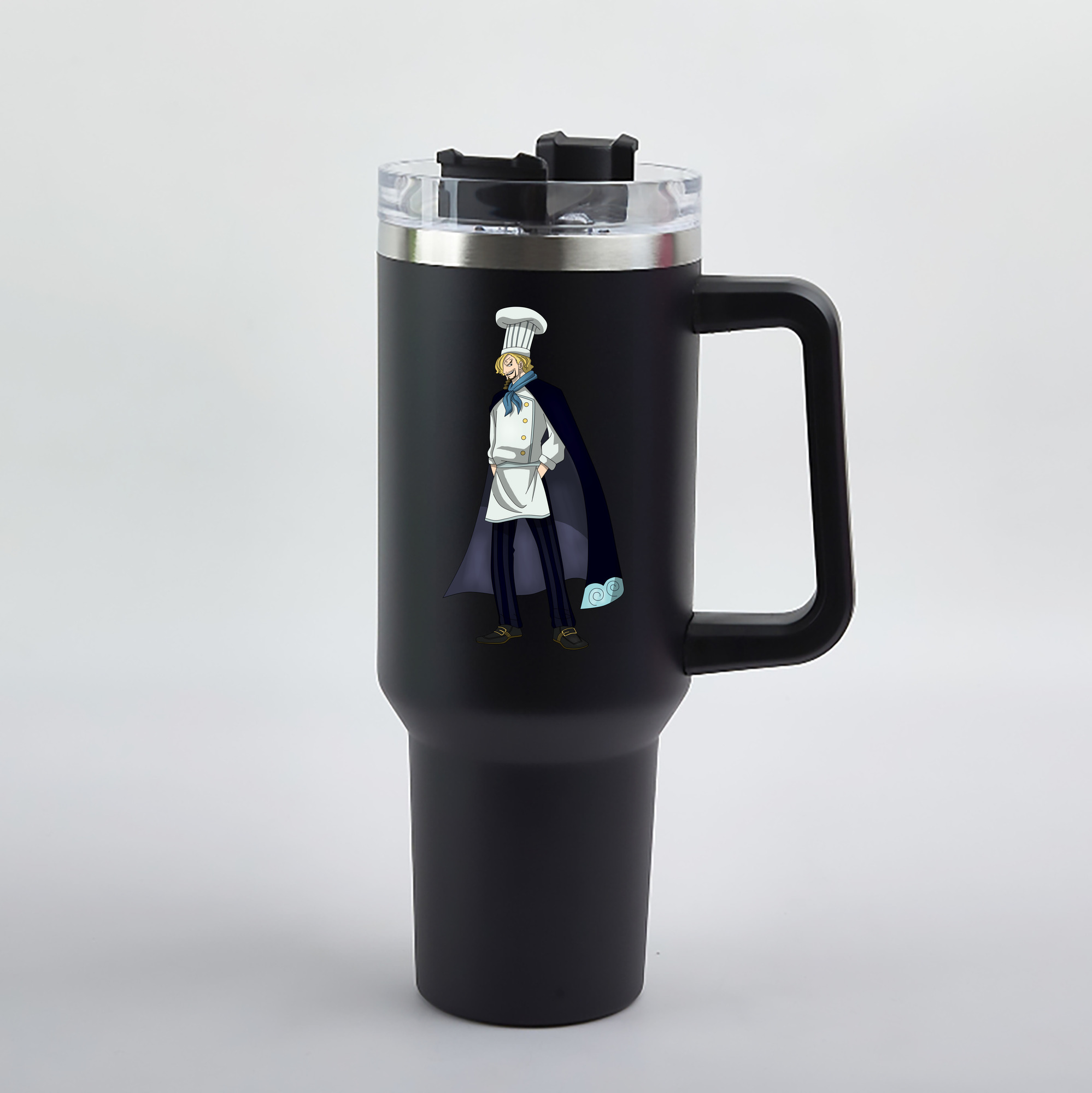 ワンピース サンジ ONE PIECE Sanji 1200mL車用タンブラー（カラープリント）
