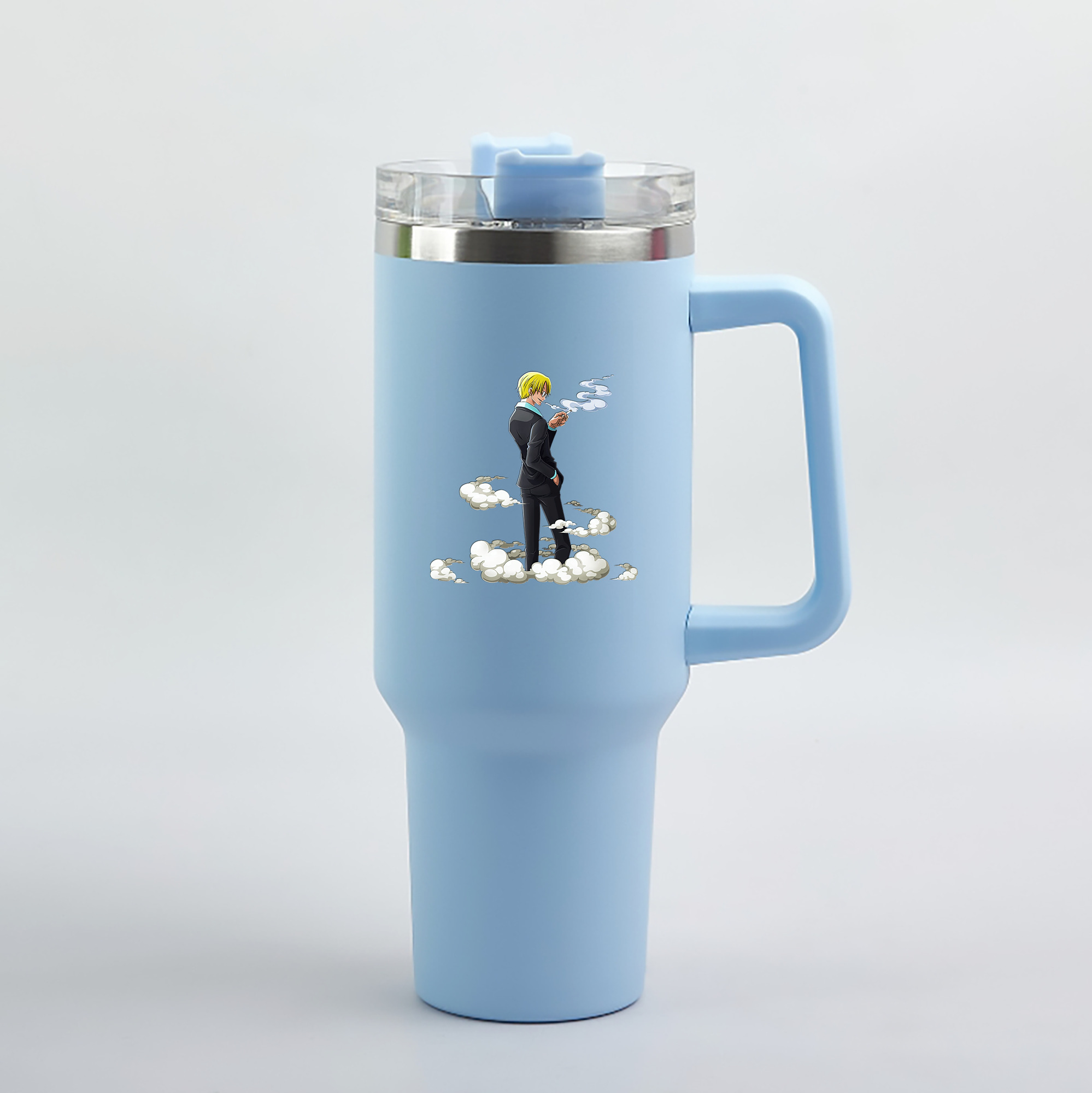 ワンピース サンジ ONE PIECE Sanji 1200mL車用タンブラー（カラープリント）