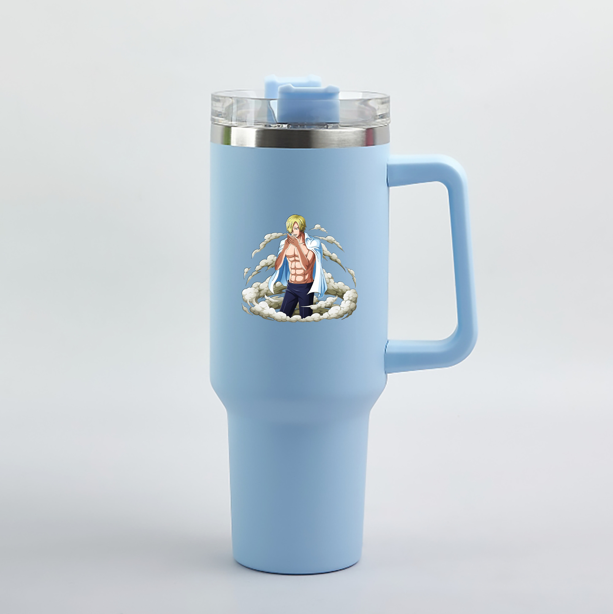 ワンピース サンジ ONE PIECE Sanji 1200mL車用タンブラー（カラープリント）