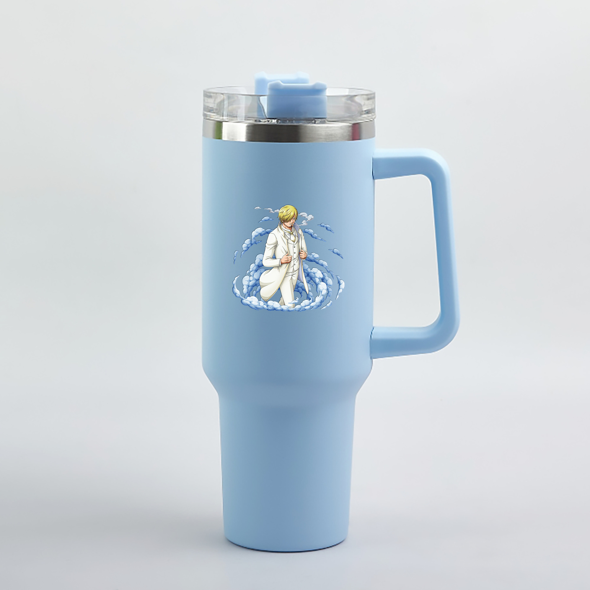 ワンピース サンジ ONE PIECE Sanji 1200mL車用タンブラー（カラープリント）