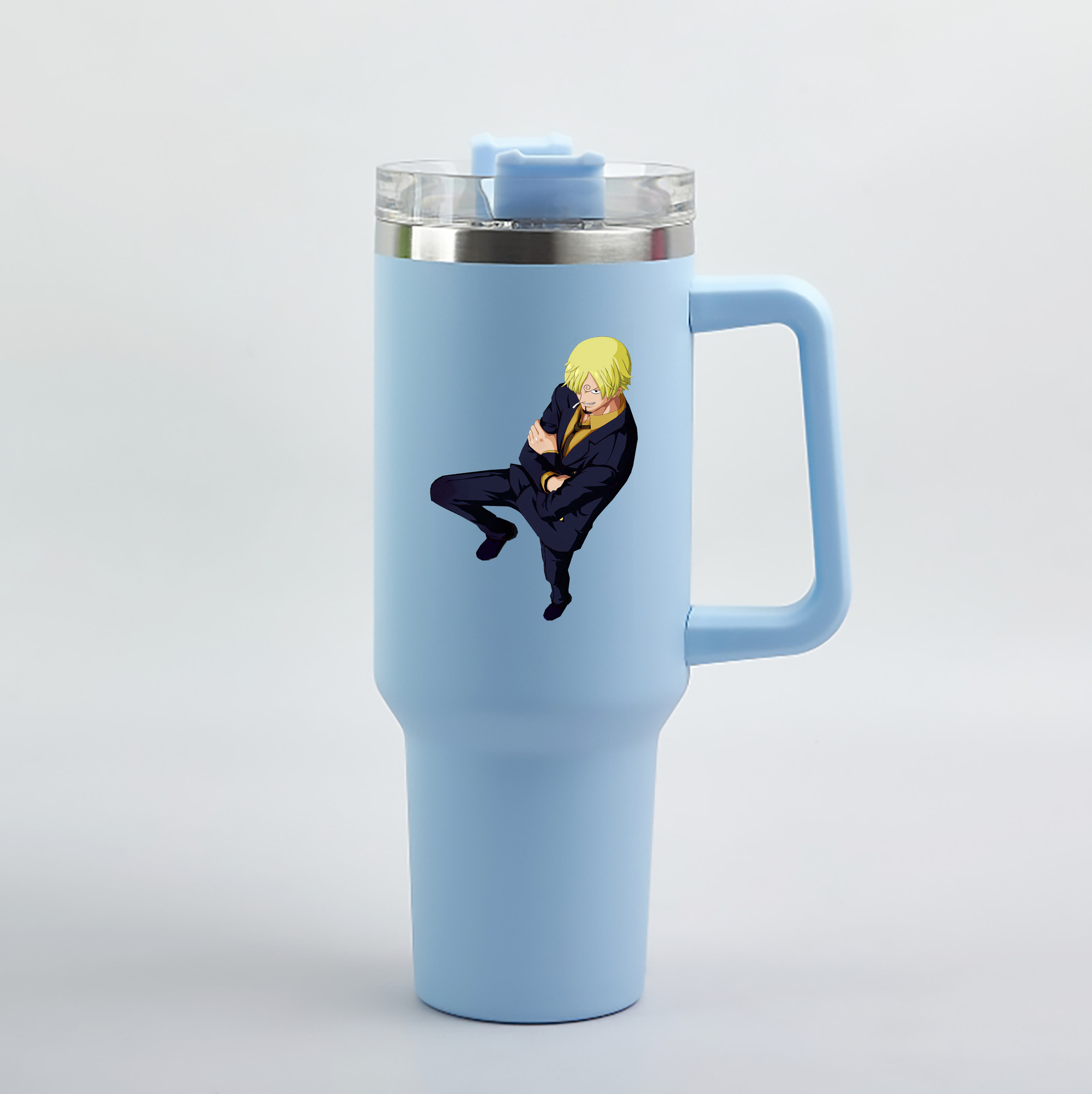 ワンピース サンジ ONE PIECE Sanji 1200mL車用タンブラー（カラープリント）
