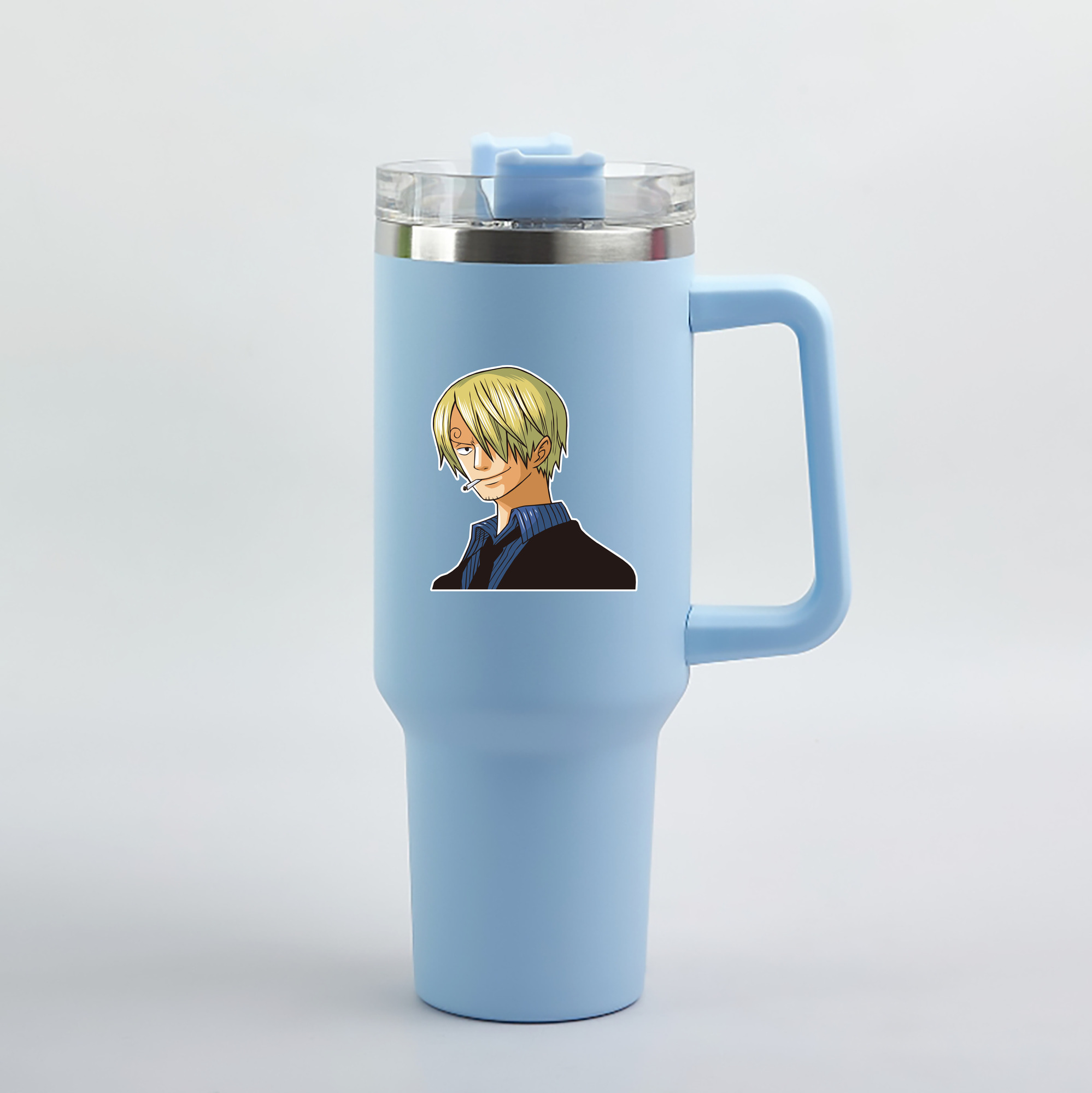 ワンピース サンジ ONE PIECE Sanji 1200mL車用タンブラー（カラープリント）