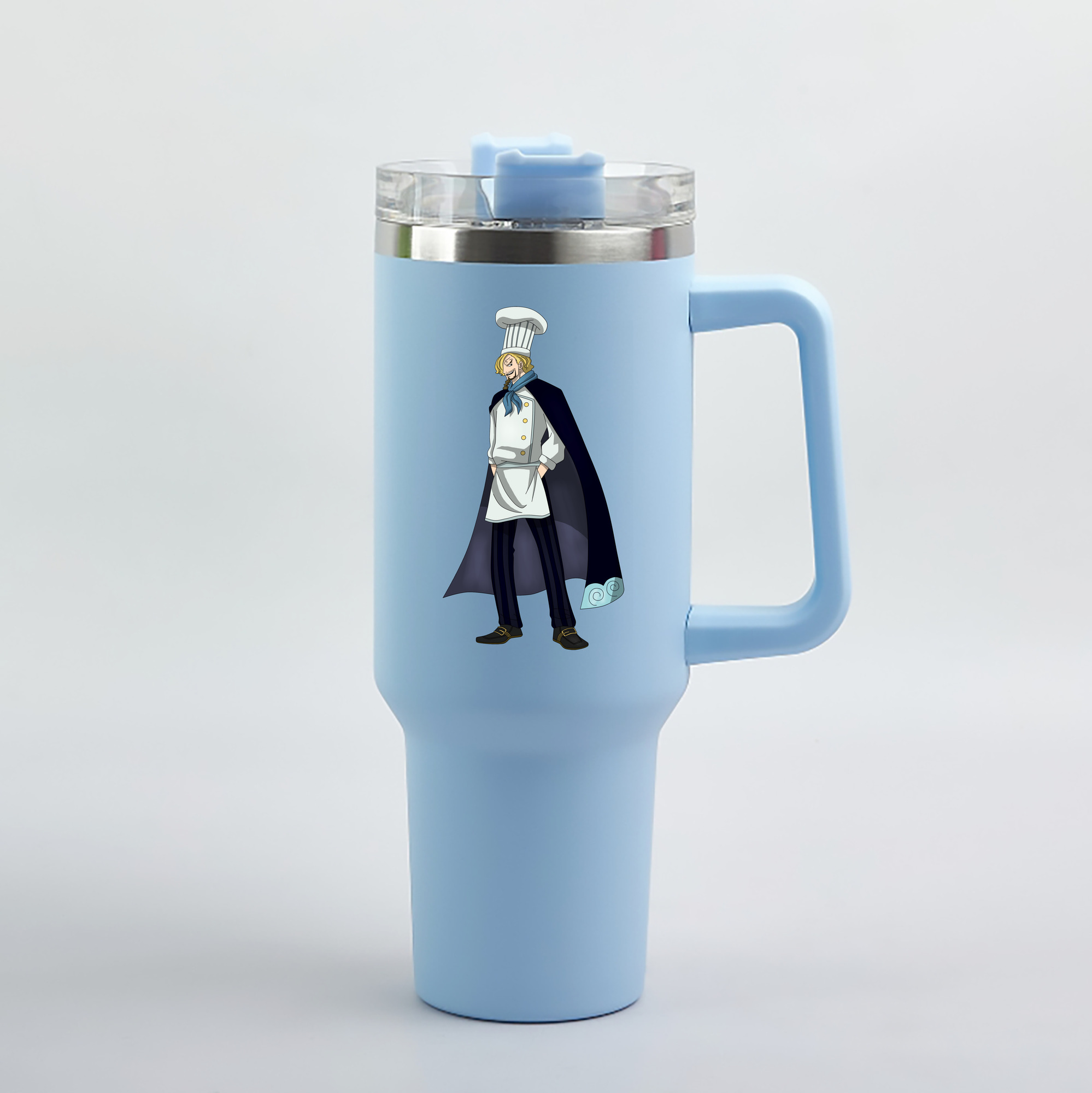 ワンピース サンジ ONE PIECE Sanji 1200mL車用タンブラー（カラープリント）