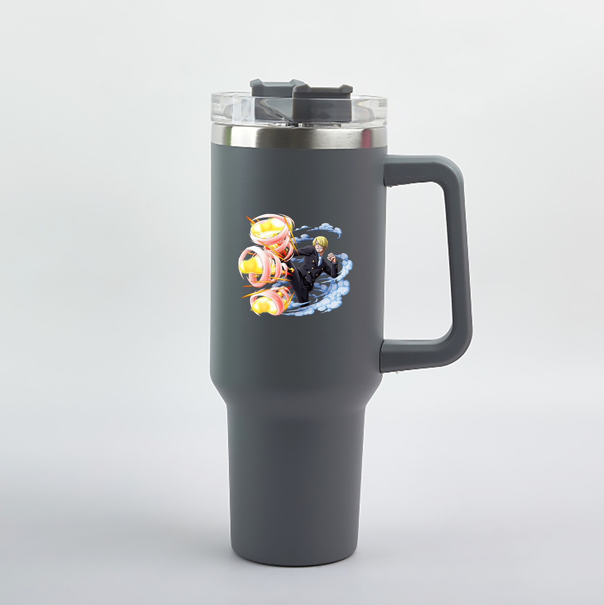 ワンピース サンジ ONE PIECE Sanji 1200mL車用タンブラー（カラープリント）