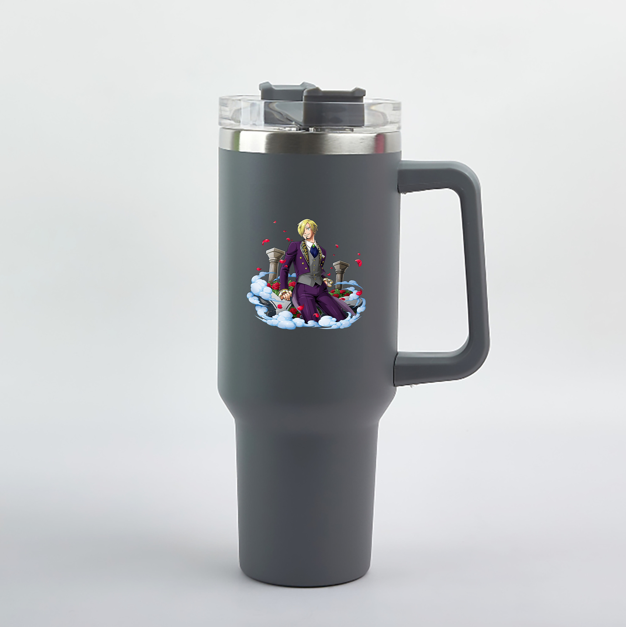 ワンピース サンジ ONE PIECE Sanji 1200mL車用タンブラー（カラープリント）