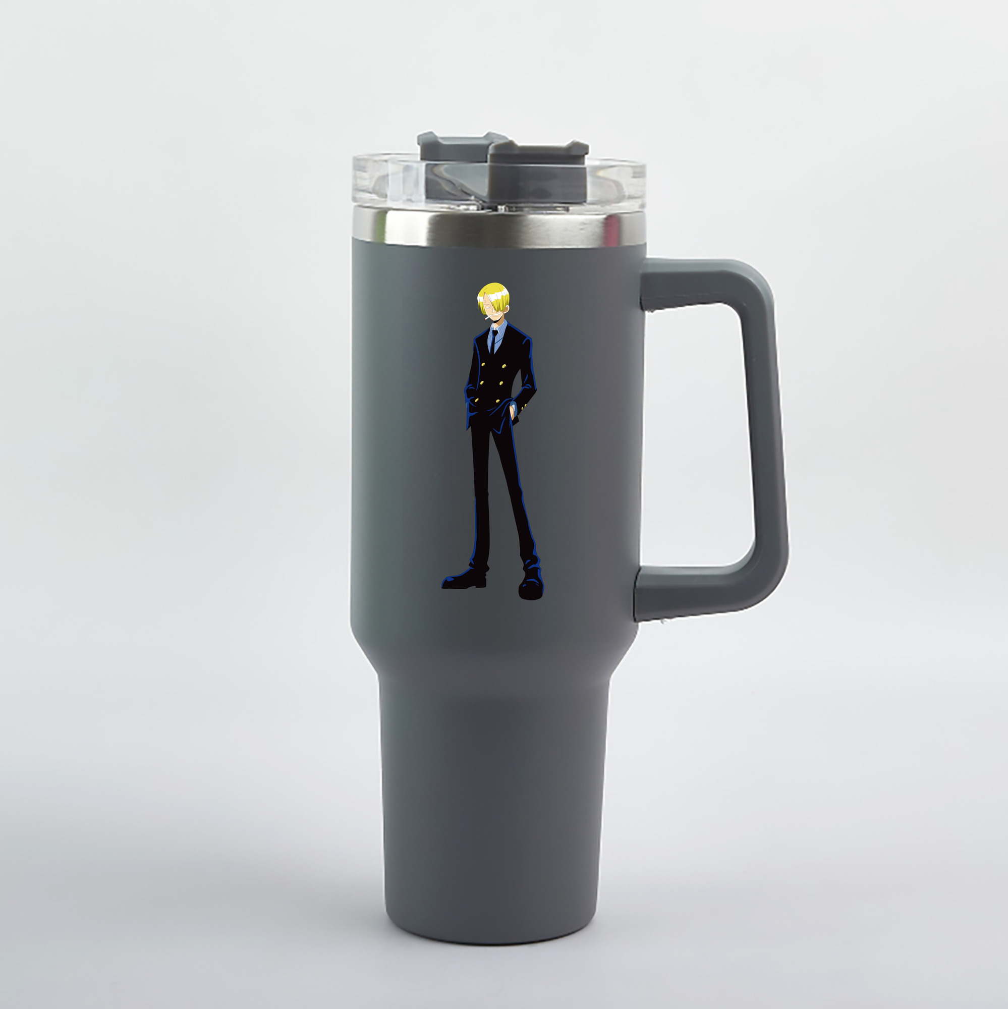 ワンピース サンジ ONE PIECE Sanji 1200mL車用タンブラー（カラープリント）