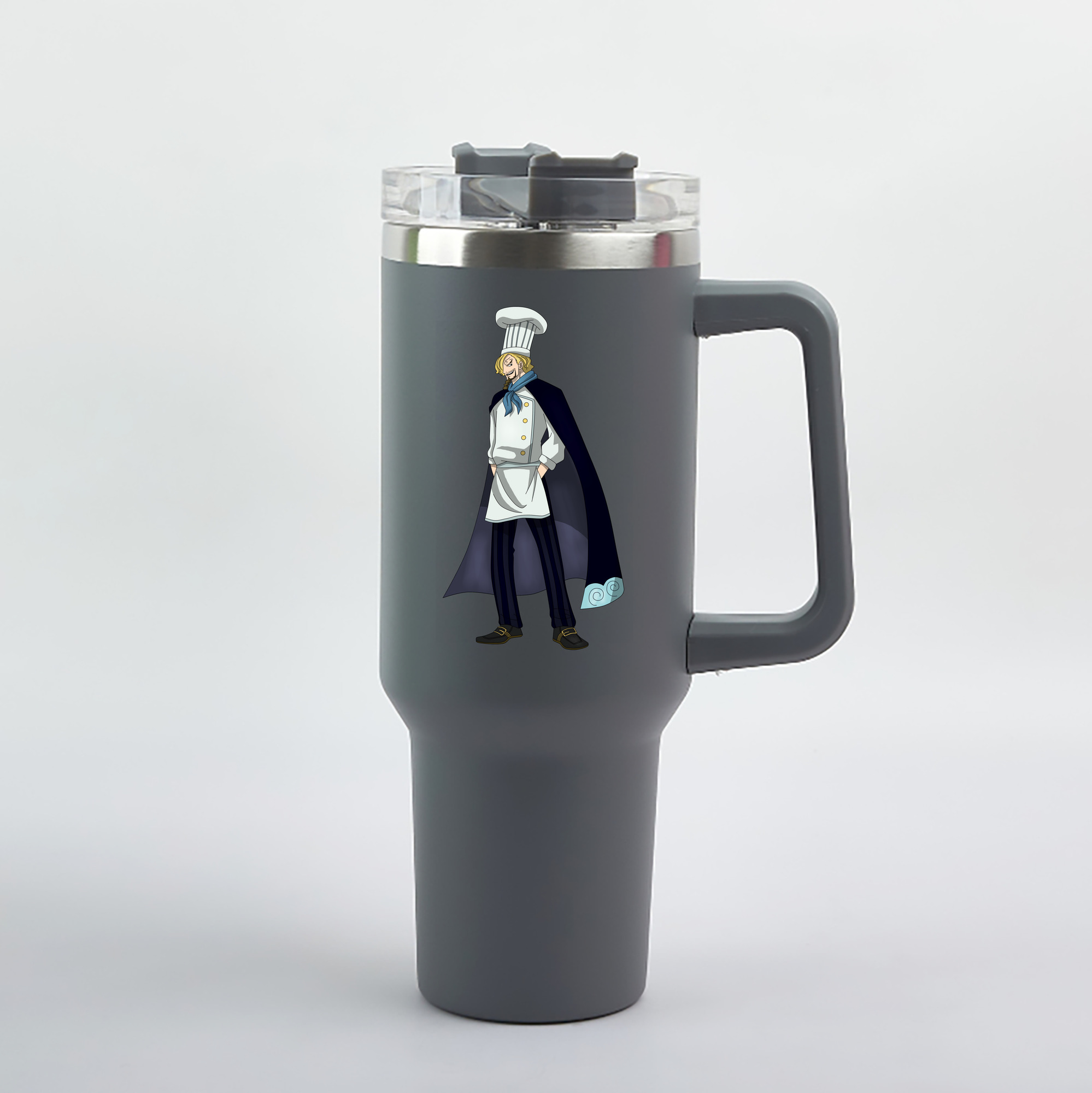 ワンピース サンジ ONE PIECE Sanji 1200mL車用タンブラー（カラープリント）