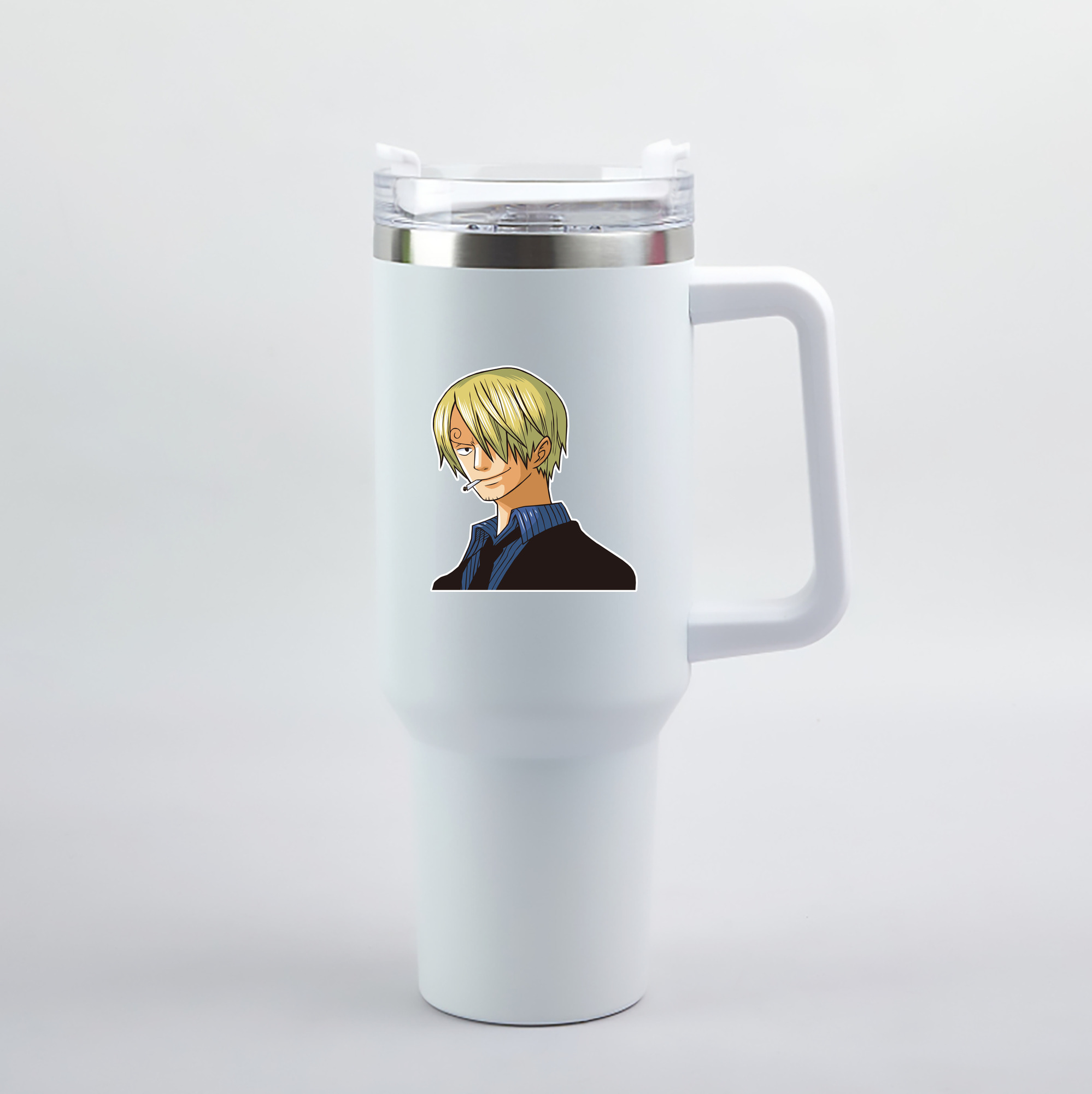 ワンピース サンジ ONE PIECE Sanji 1200mL車用タンブラー（カラープリント）