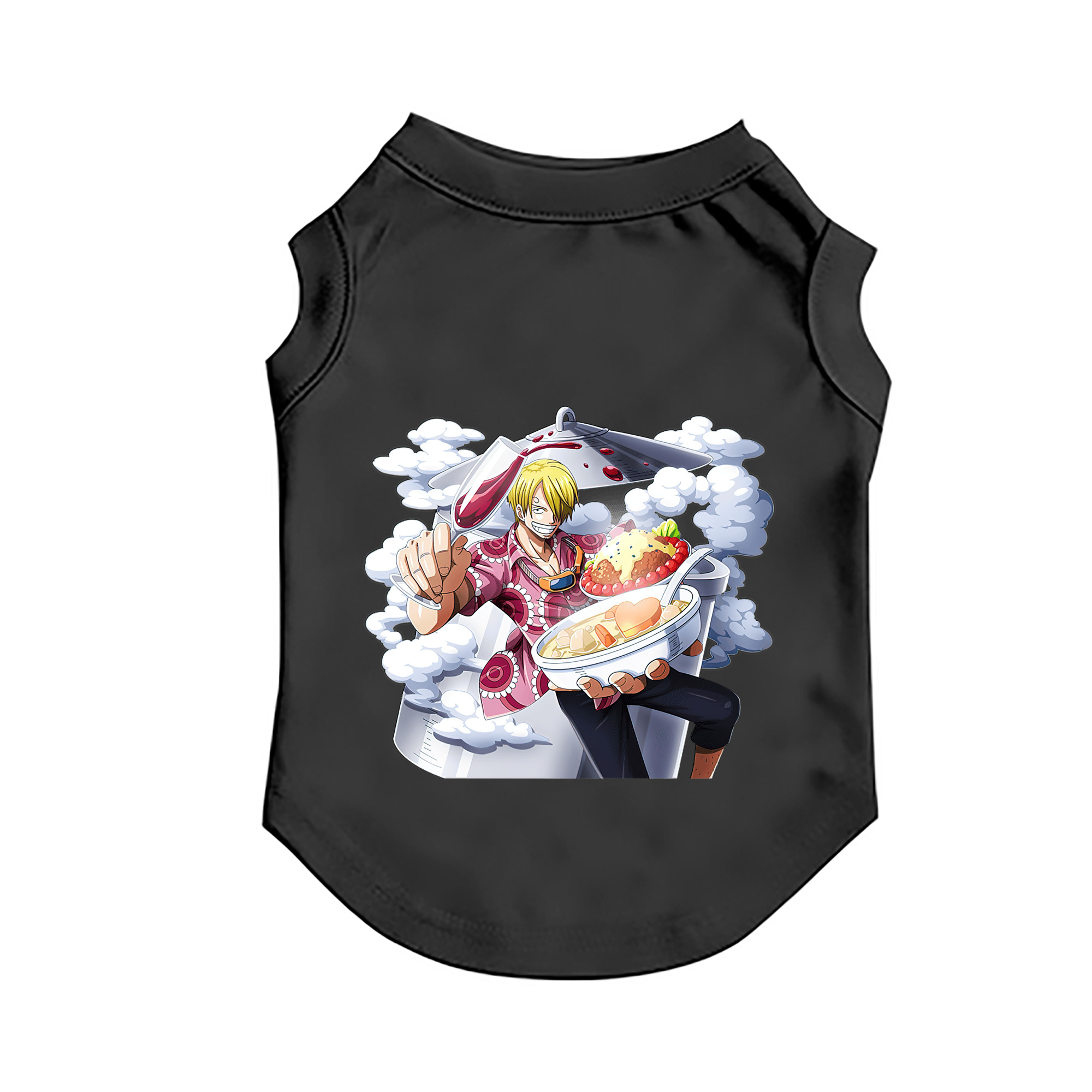 （画像用） ワンピース サンジ ONE PIECE Sanji ペット用ベスト