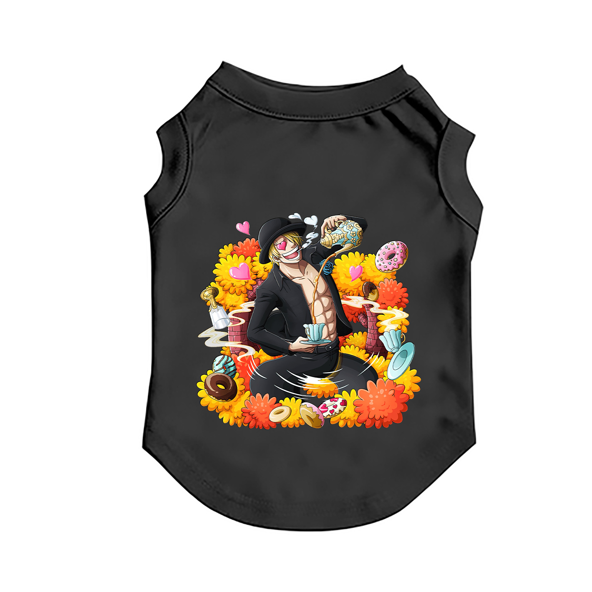 （画像用） ワンピース サンジ ONE PIECE Sanji ペット用ベスト