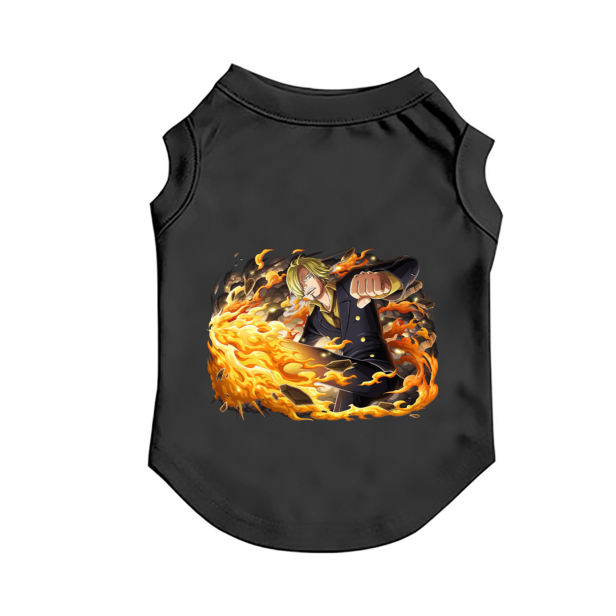 （画像用） ワンピース サンジ ONE PIECE Sanji ペット用ベスト