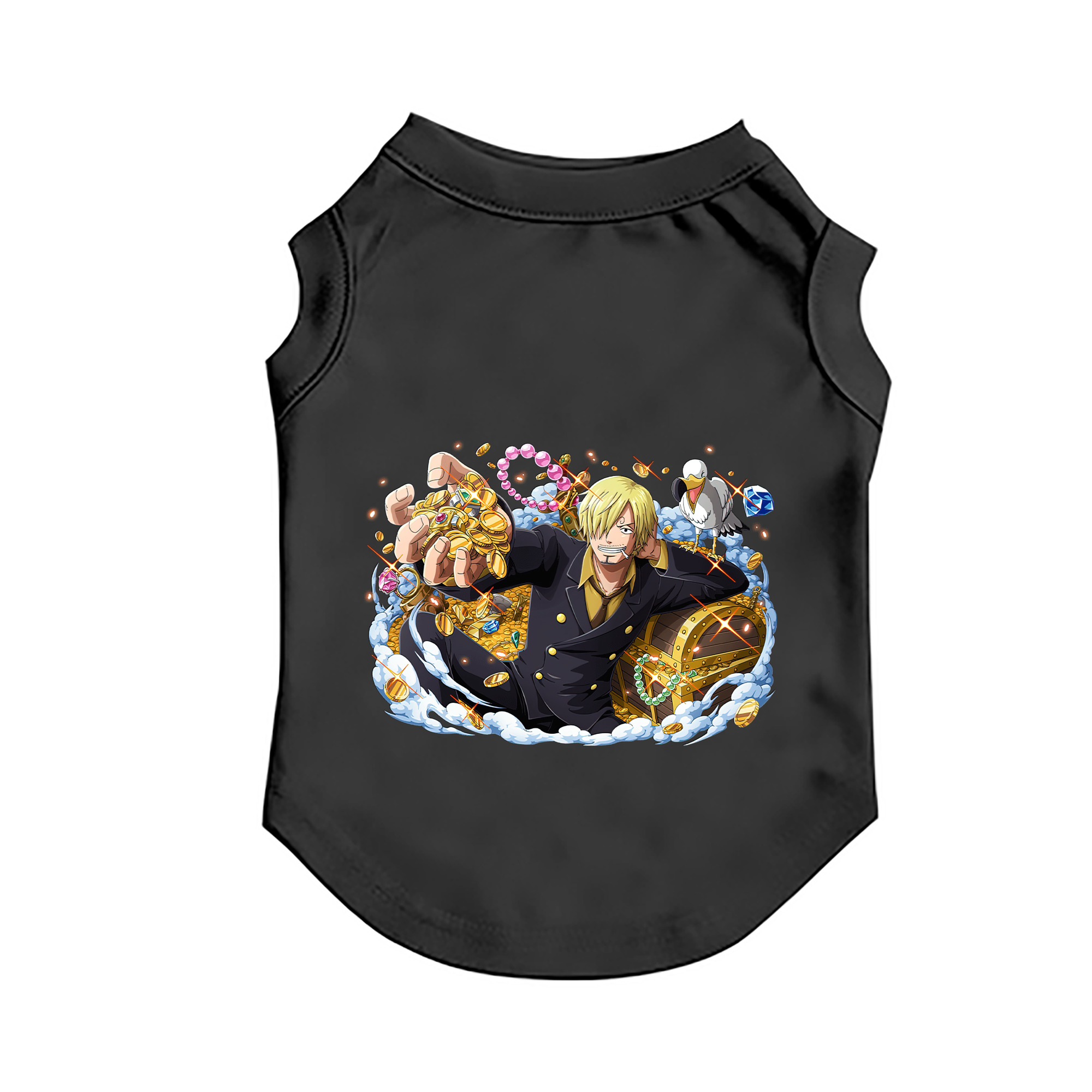 （画像用） ワンピース サンジ ONE PIECE Sanji ペット用ベスト