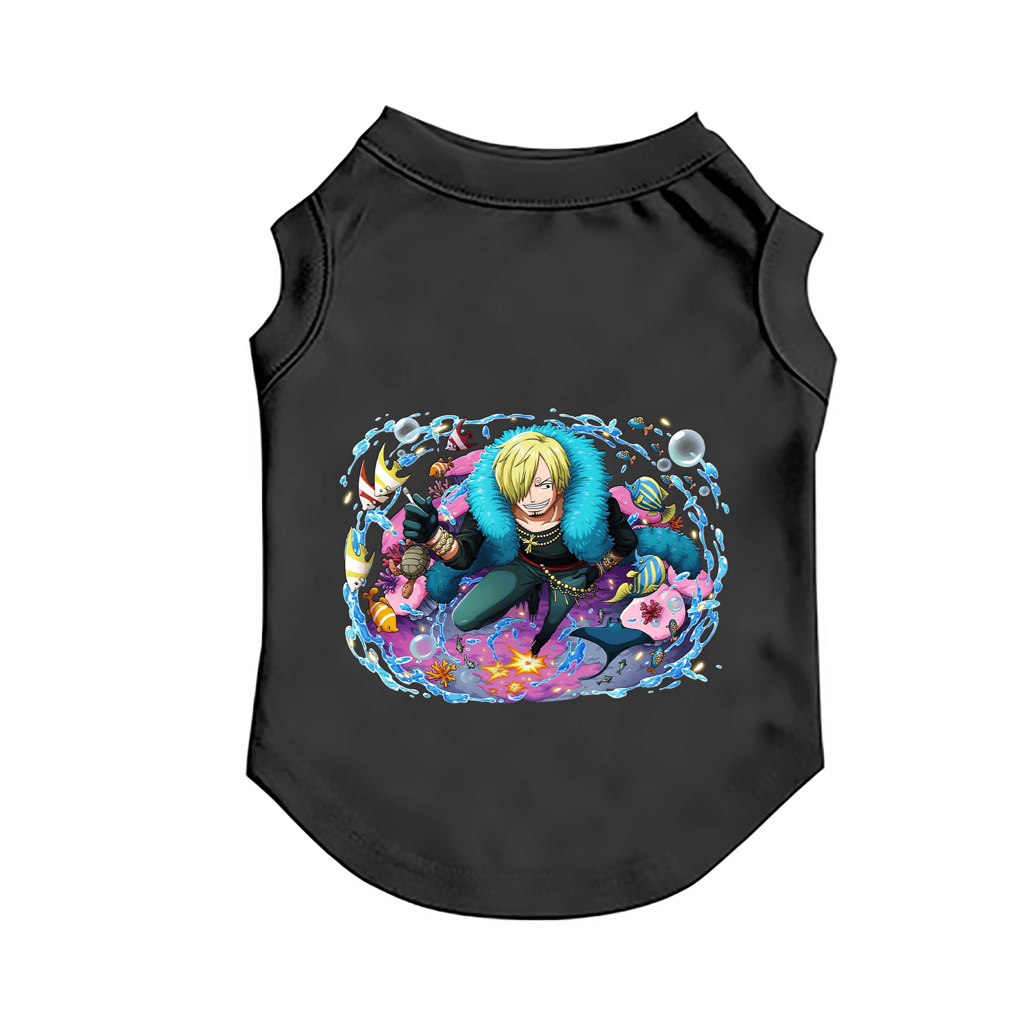 （画像用） ワンピース サンジ ONE PIECE Sanji ペット用ベスト