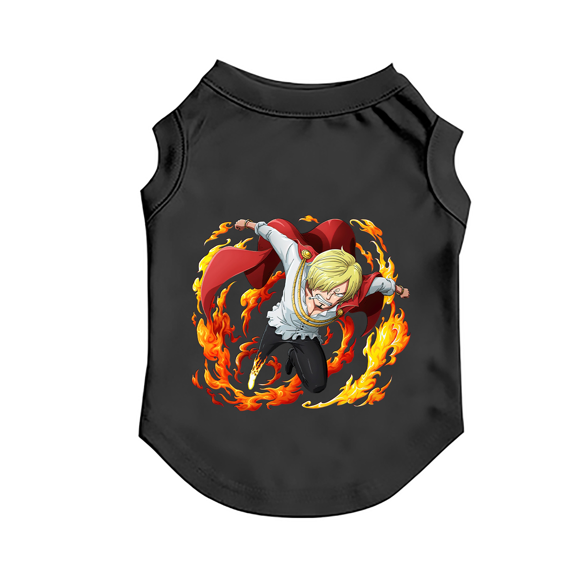 （画像用） ワンピース サンジ ONE PIECE Sanji ペット用ベスト