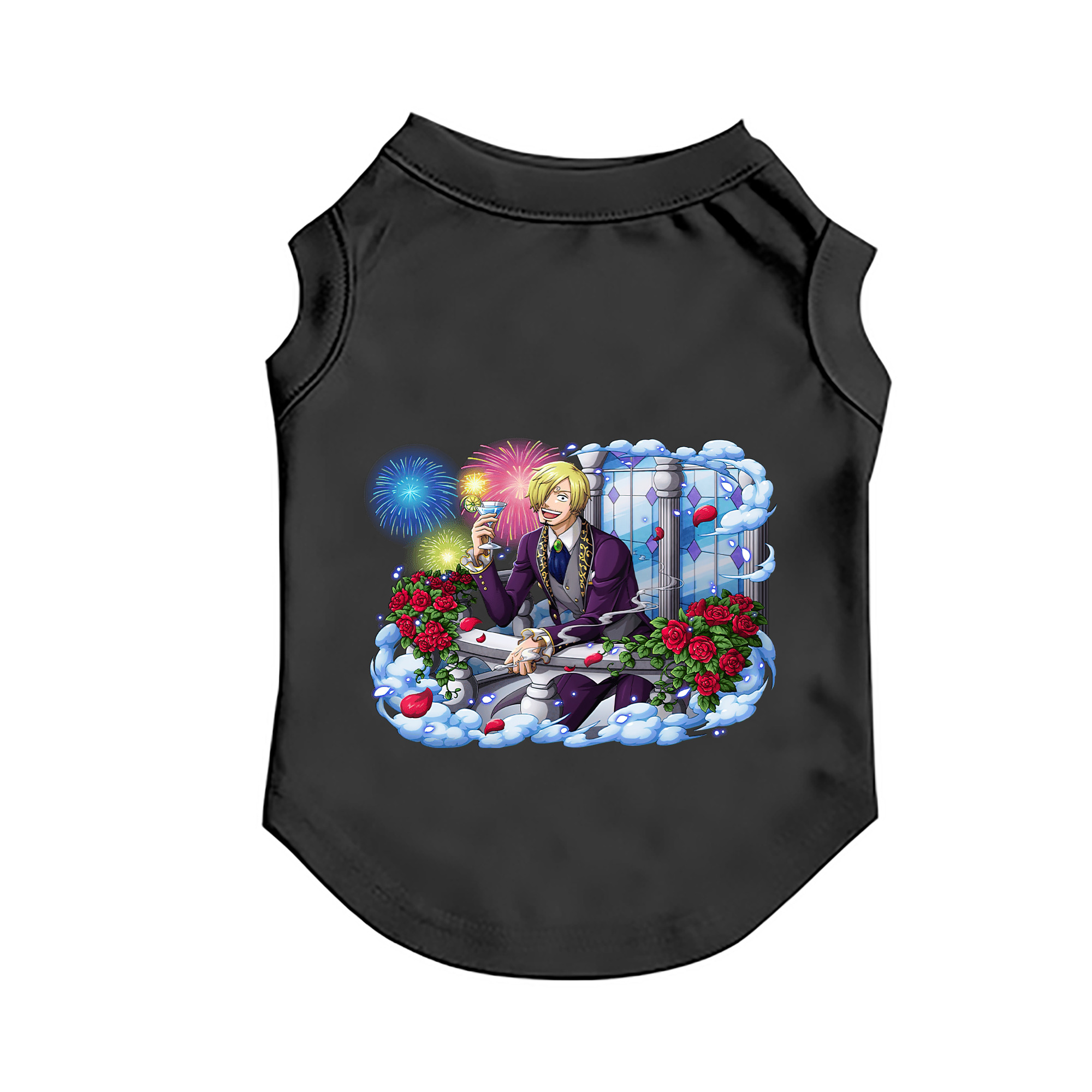 （画像用） ワンピース サンジ ONE PIECE Sanji ペット用ベスト