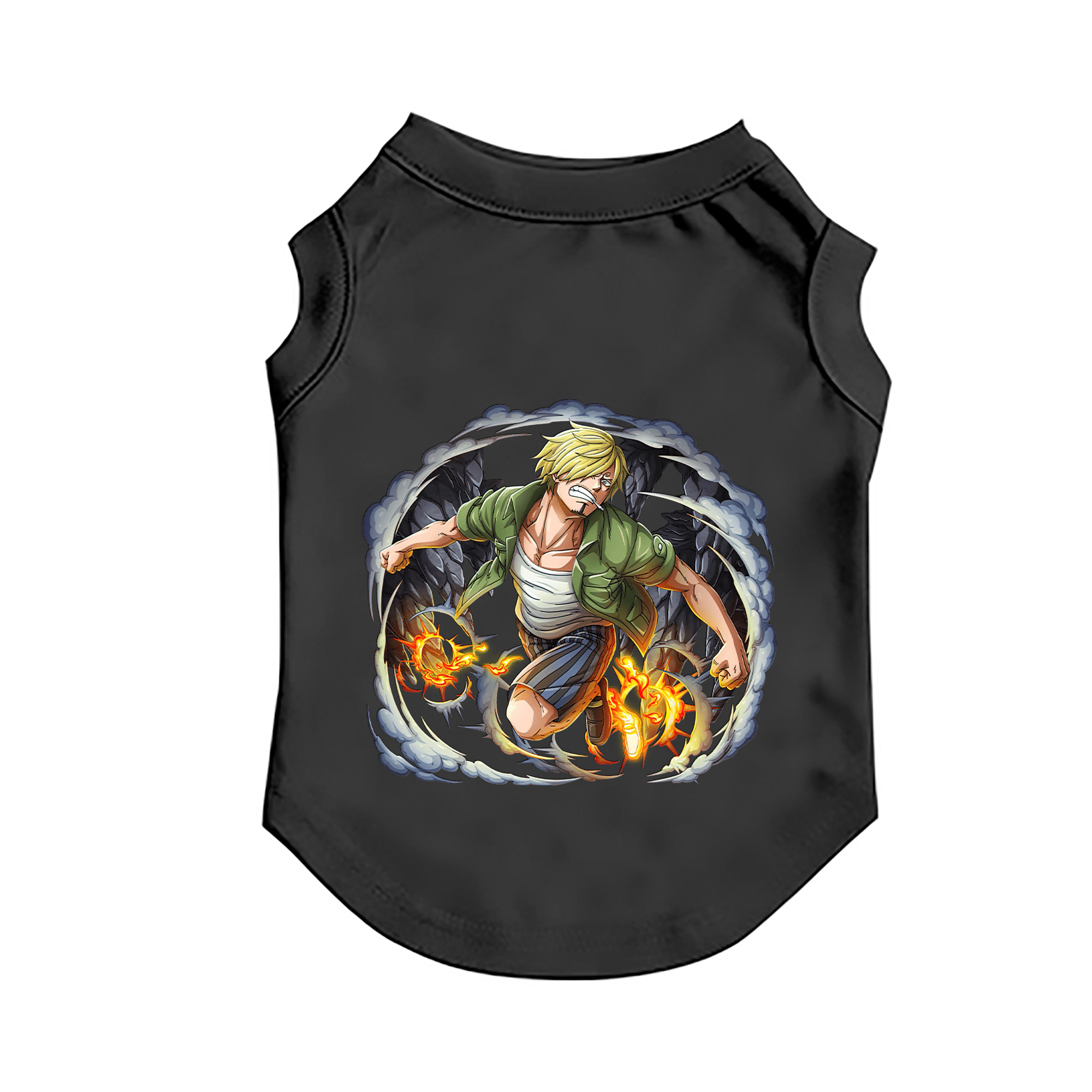 （画像用） ワンピース サンジ ONE PIECE Sanji ペット用ベスト