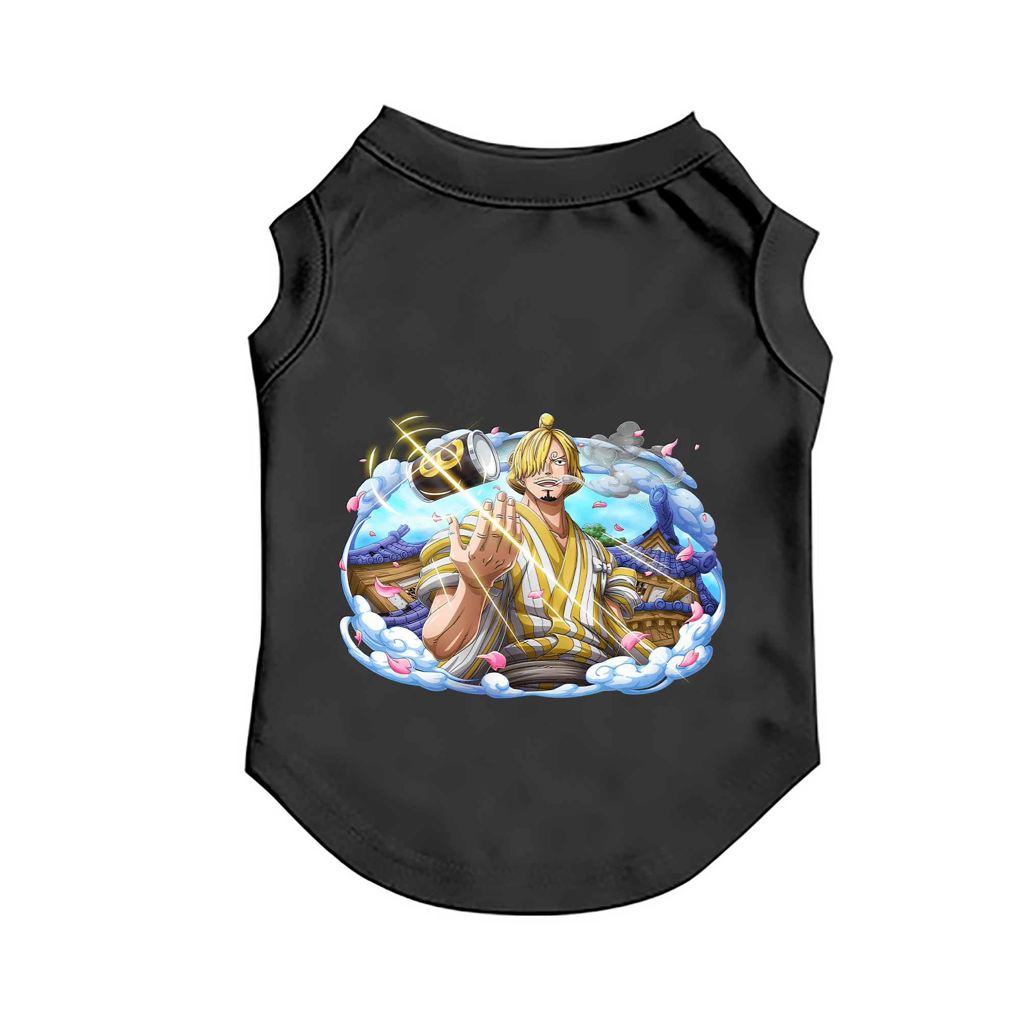 （画像用） ワンピース サンジ ONE PIECE Sanji ペット用ベスト