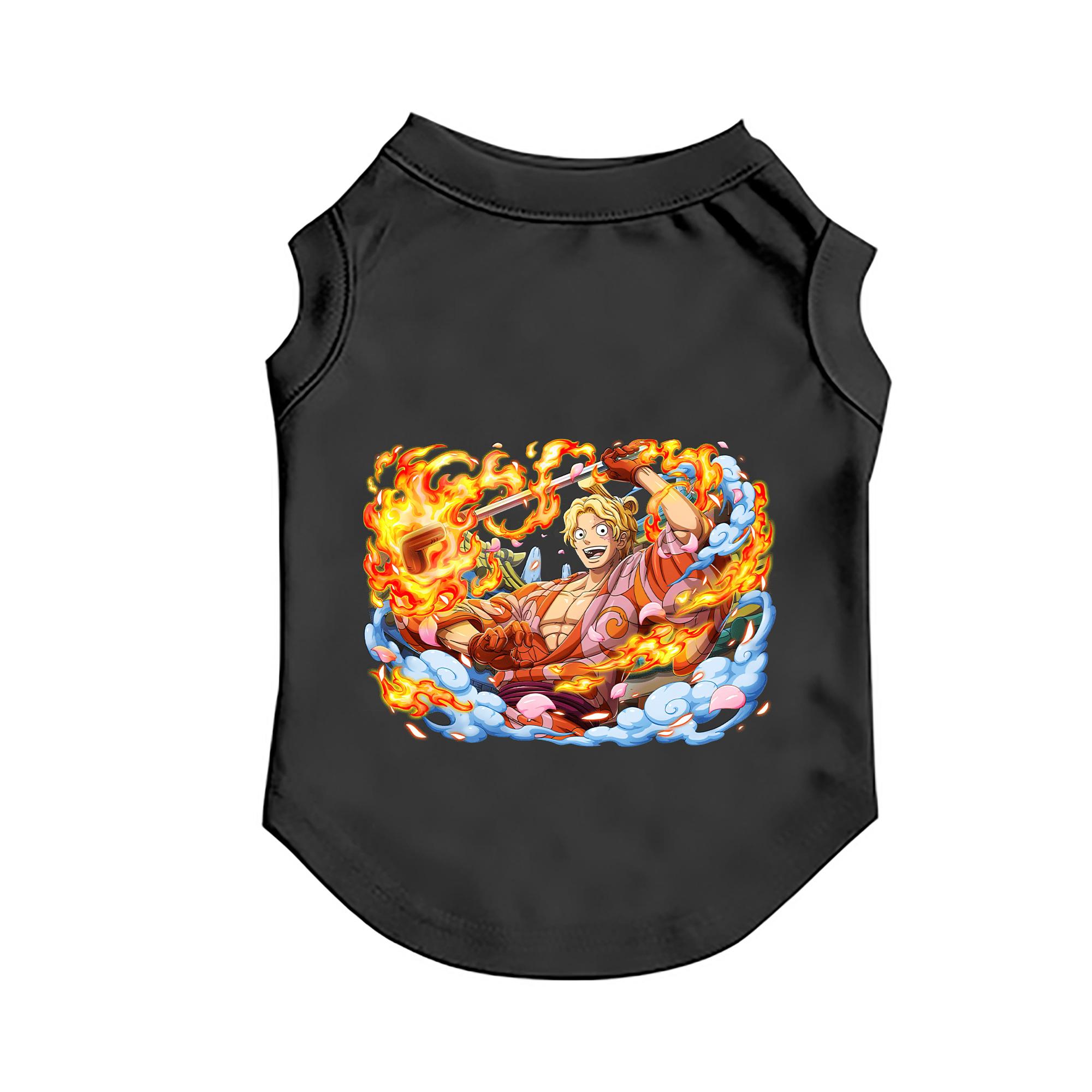 （画像用） ワンピース サンジ ONE PIECE Sanji ペット用ベスト