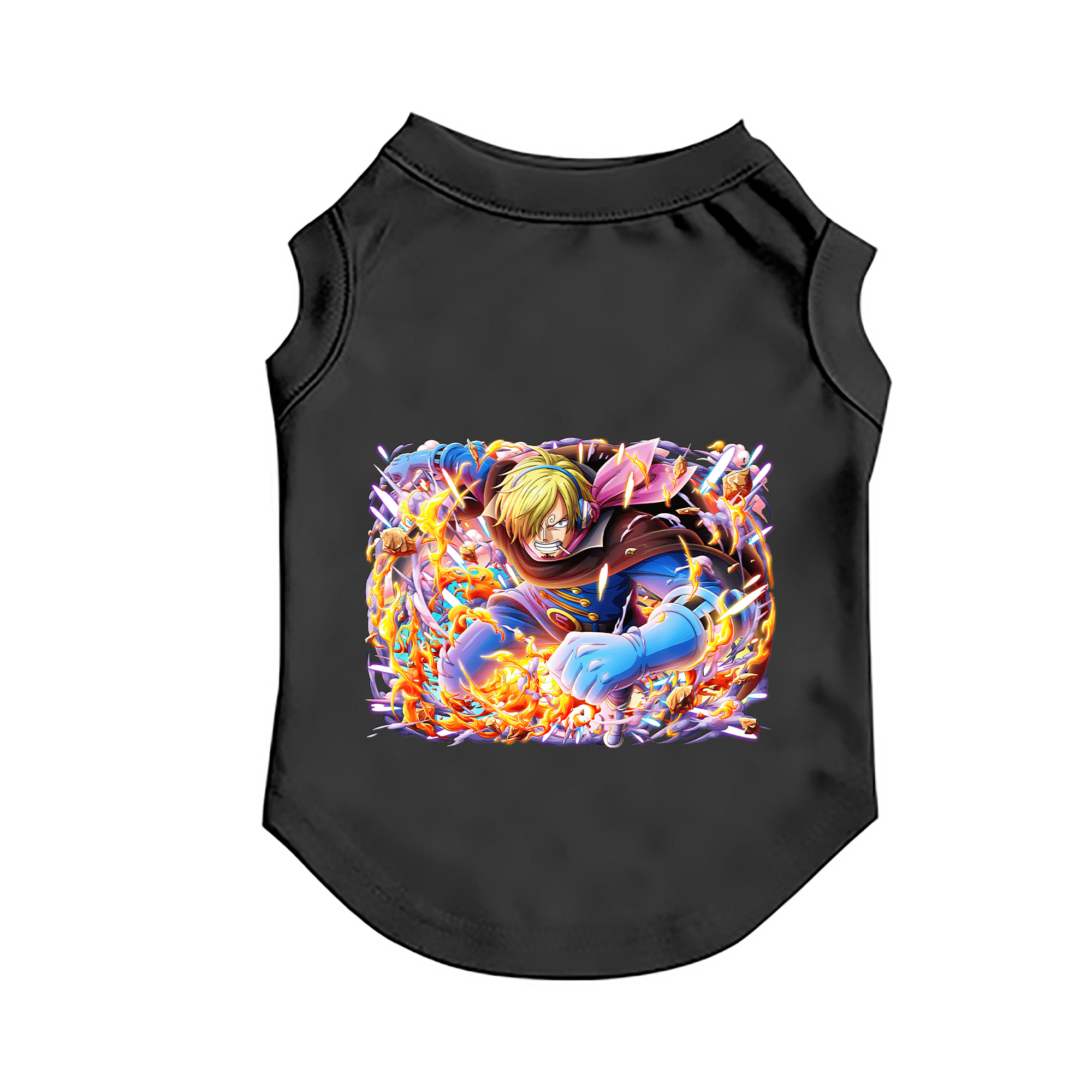 （画像用） ワンピース サンジ ONE PIECE Sanji ペット用ベスト