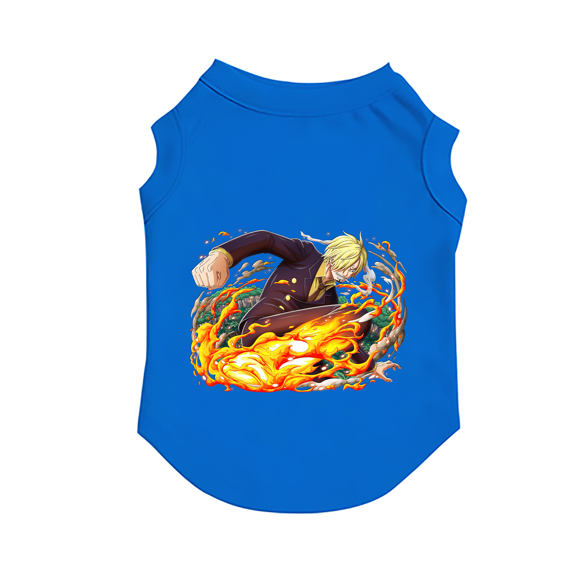（画像用） ワンピース サンジ ONE PIECE Sanji ペット用ベスト