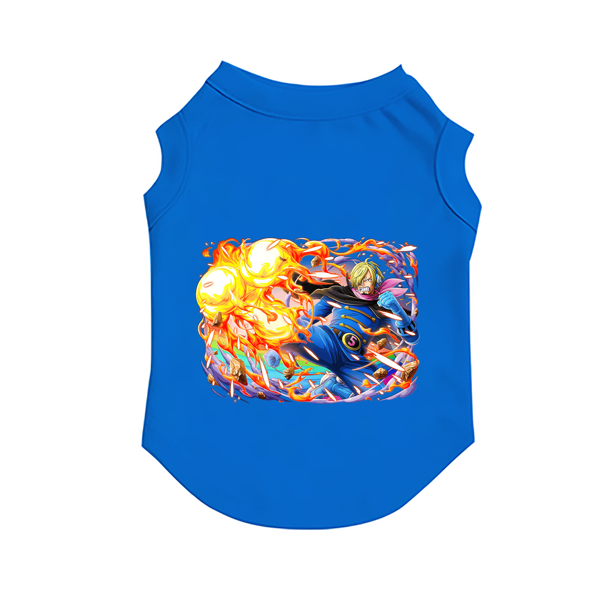 （画像用） ワンピース サンジ ONE PIECE Sanji ペット用ベスト