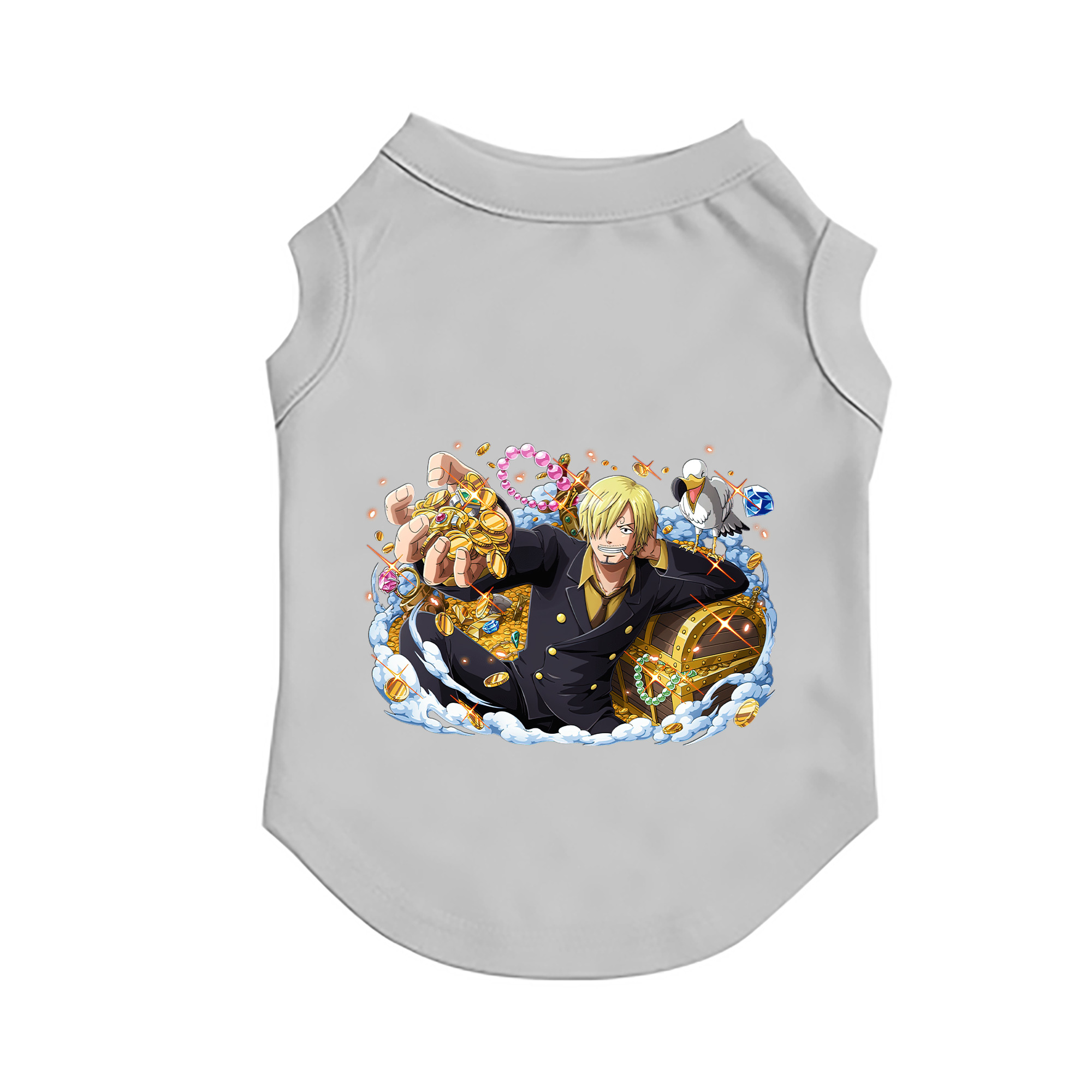 （画像用） ワンピース サンジ ONE PIECE Sanji ペット用ベスト