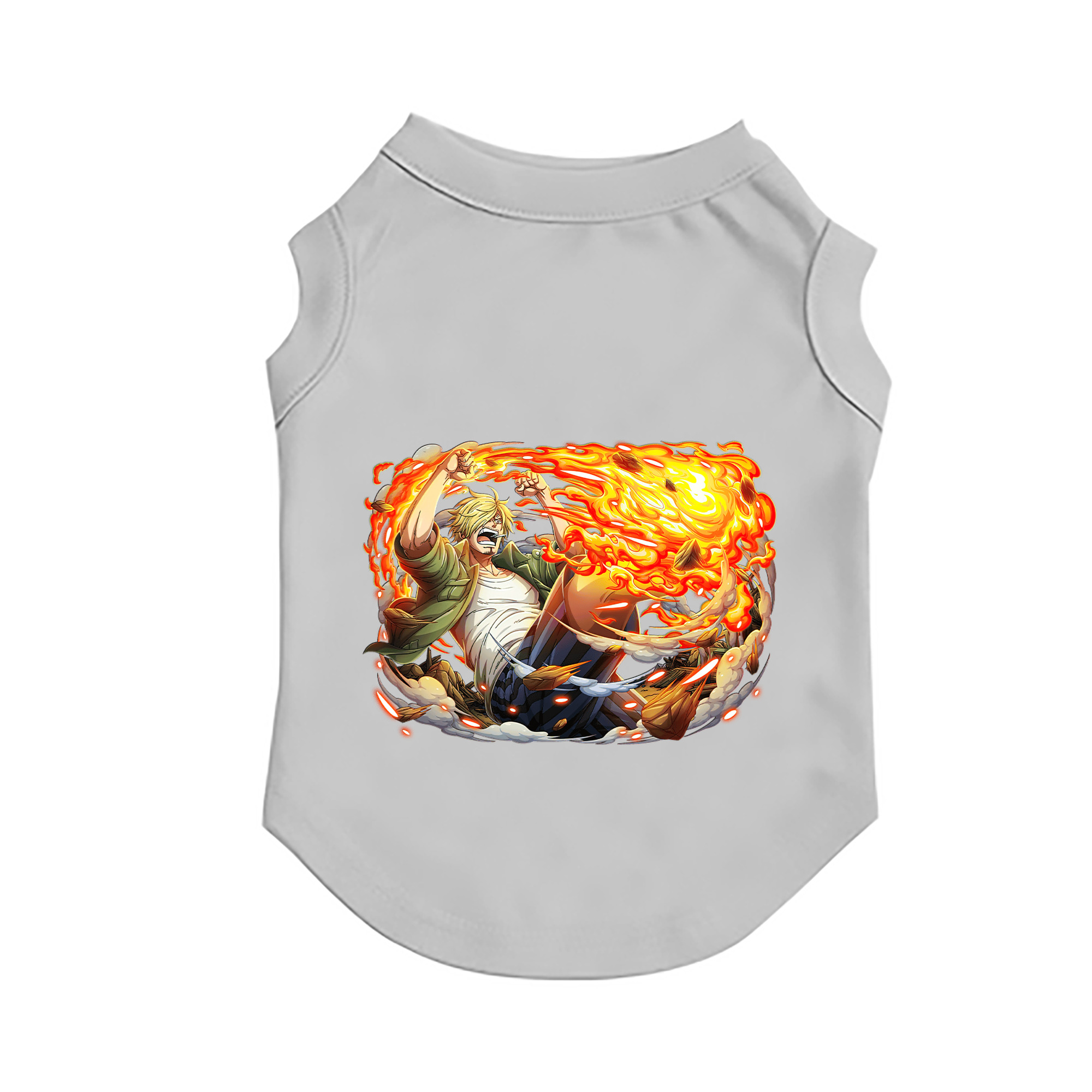 （画像用） ワンピース サンジ ONE PIECE Sanji ペット用ベスト